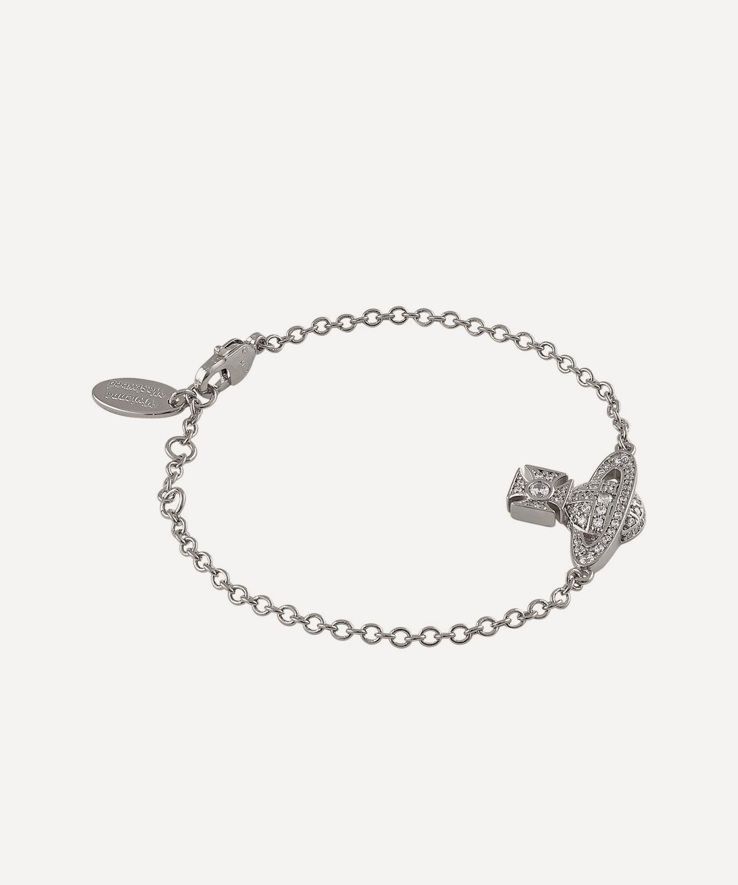 Vivienne Westwood - Silver-Tone Carmela Bas Relief Bracelet image number 2