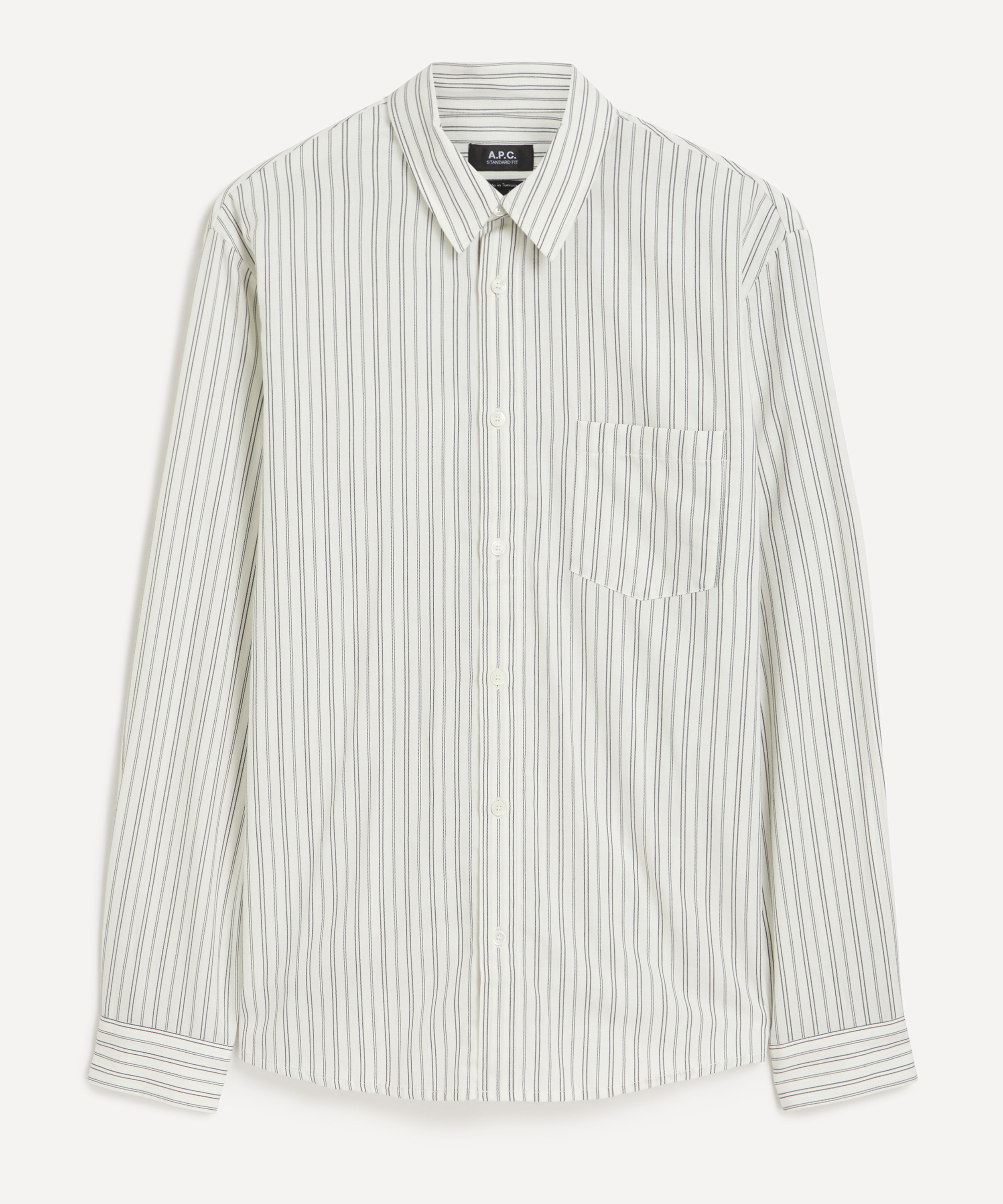 A.P.C. - Clément Stripe Shirt image number 0