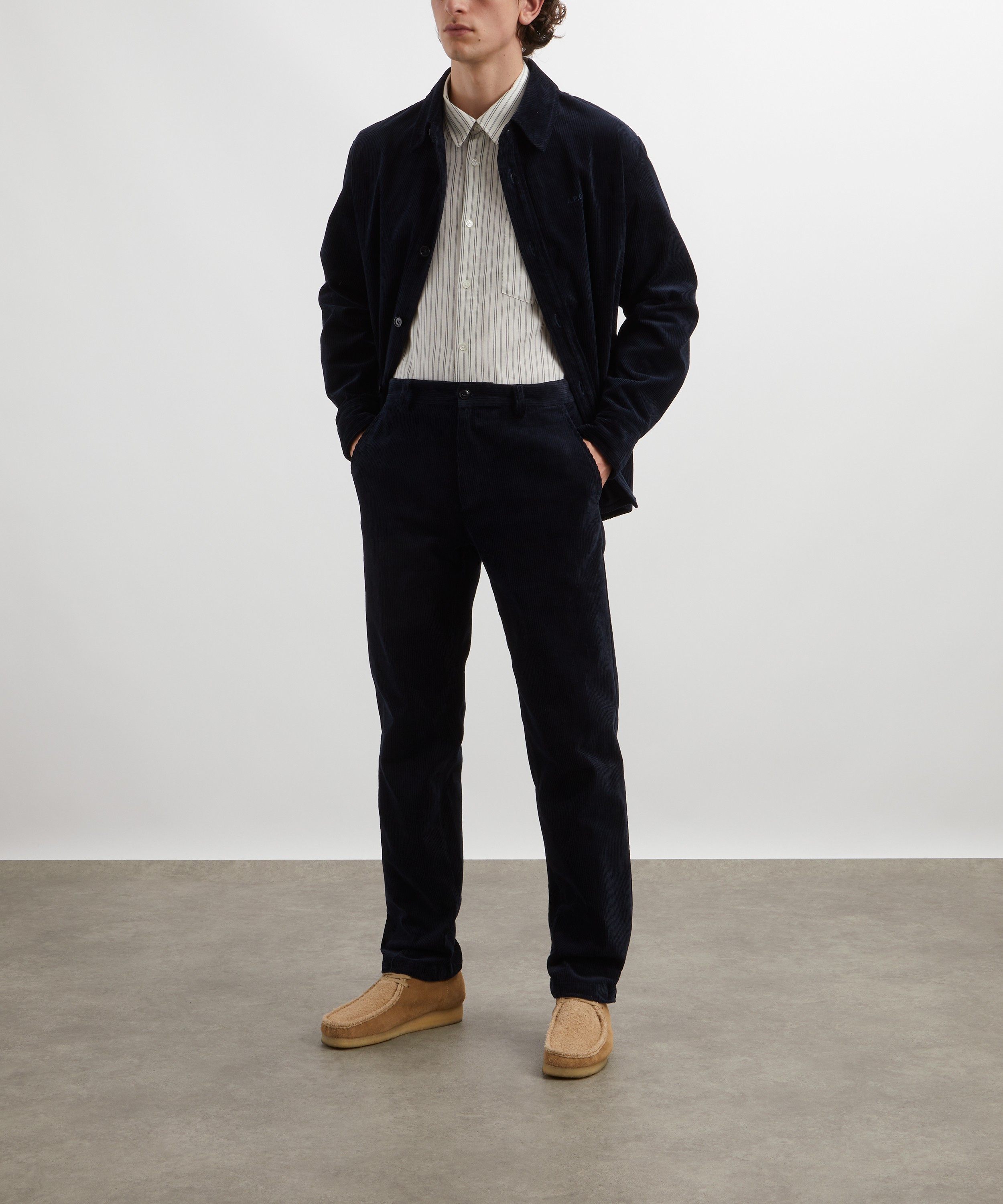 A.P.C. - Clément Stripe Shirt image number 1