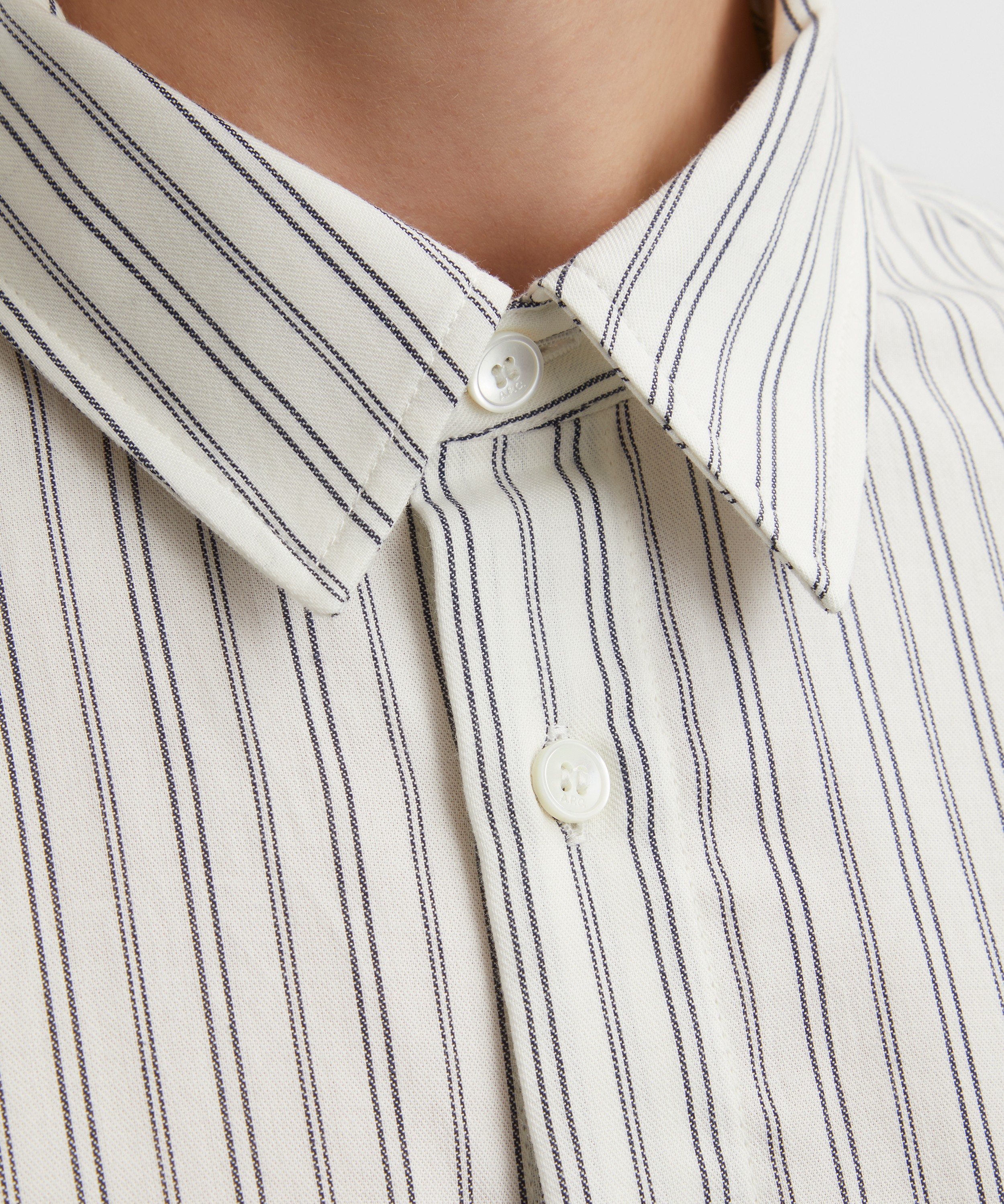 A.P.C. - Clément Stripe Shirt image number 4