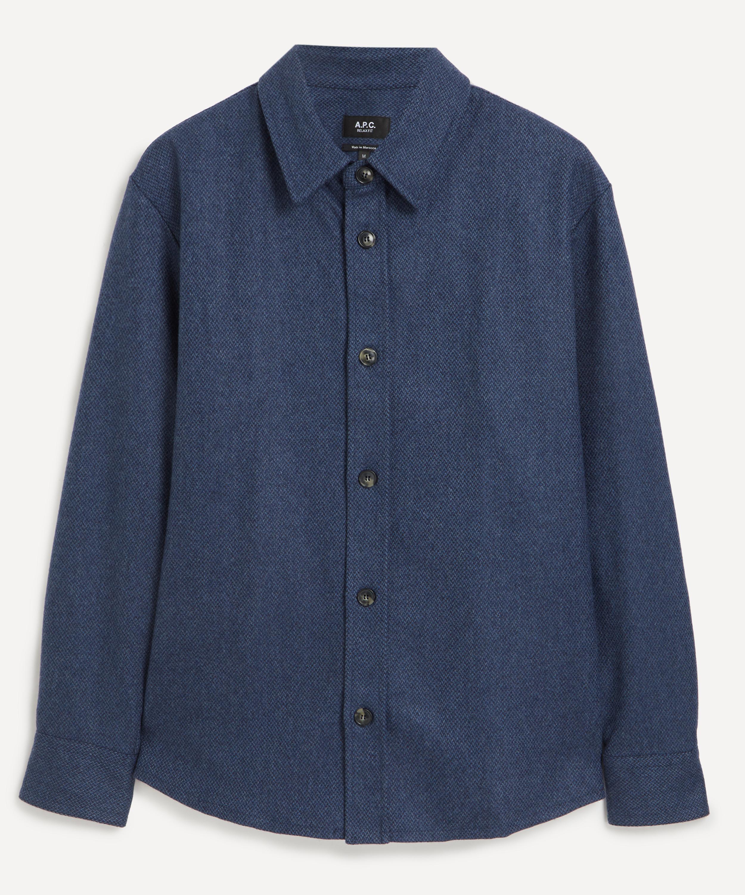 A.P.C. - Bobby Wool-Blend Overshirt image number 0