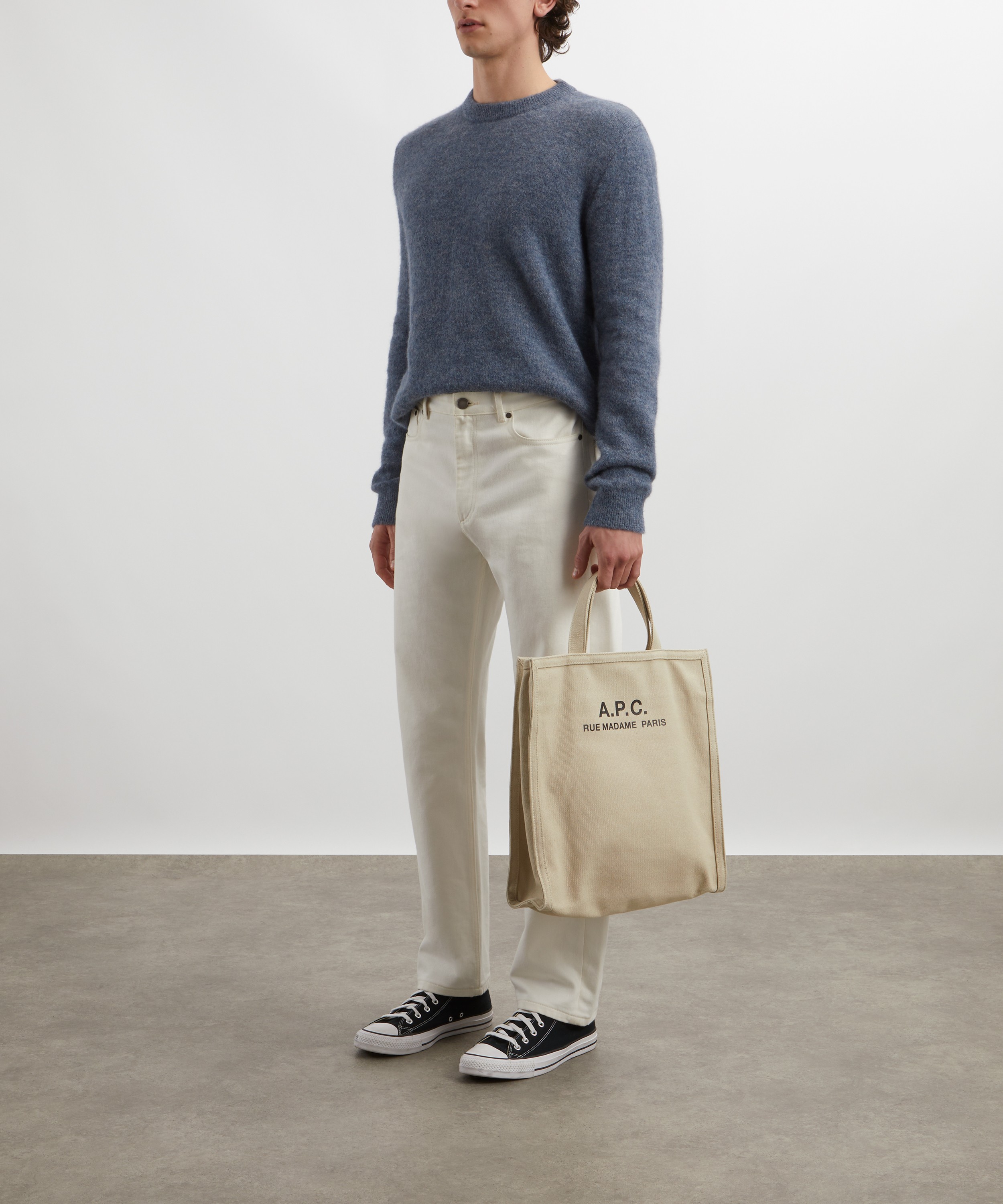 A.P.C. - Niel Crew Neck Jumper image number 1