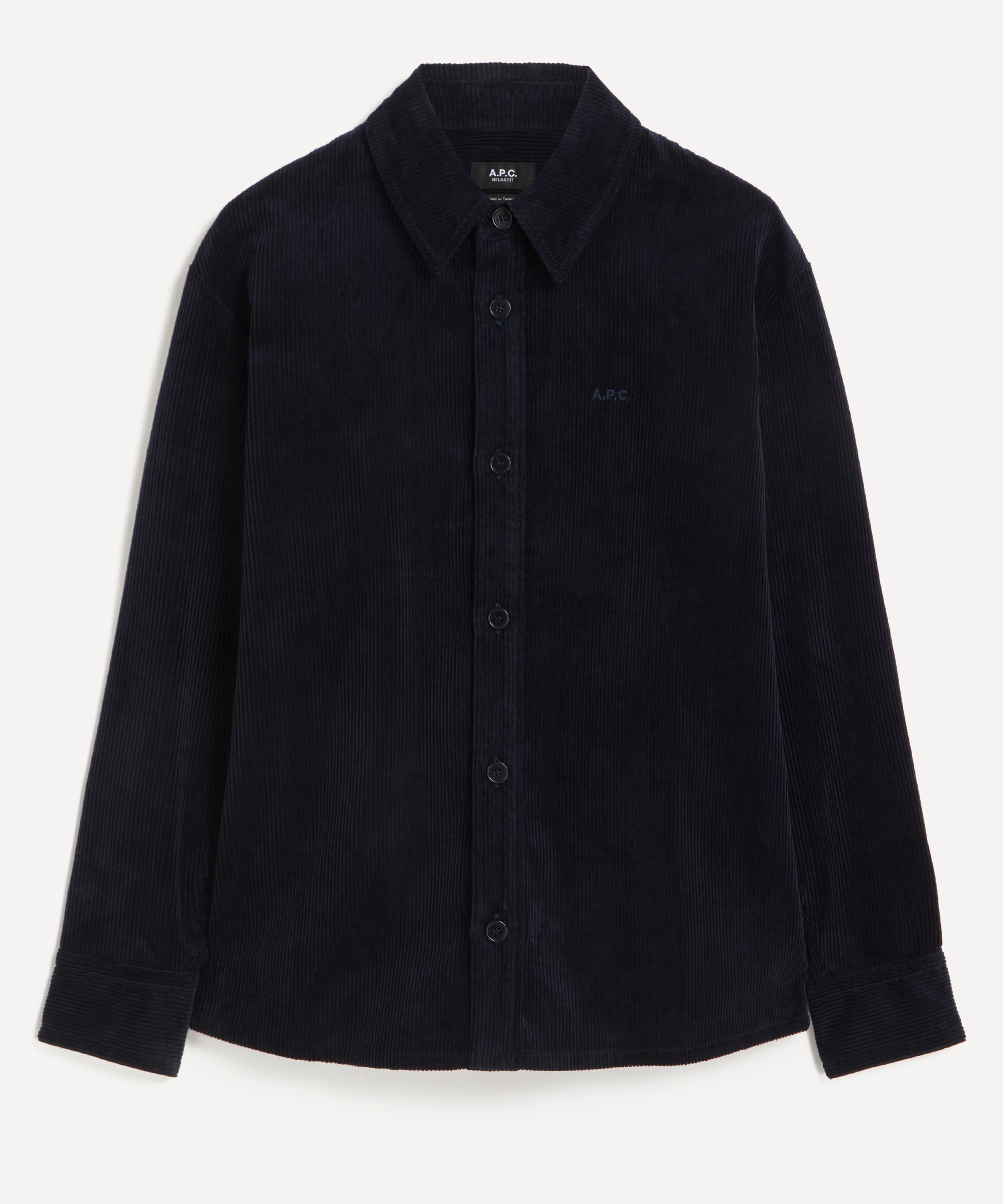 A.P.C. - Bobby Logo Corduroy Overshirt image number 0