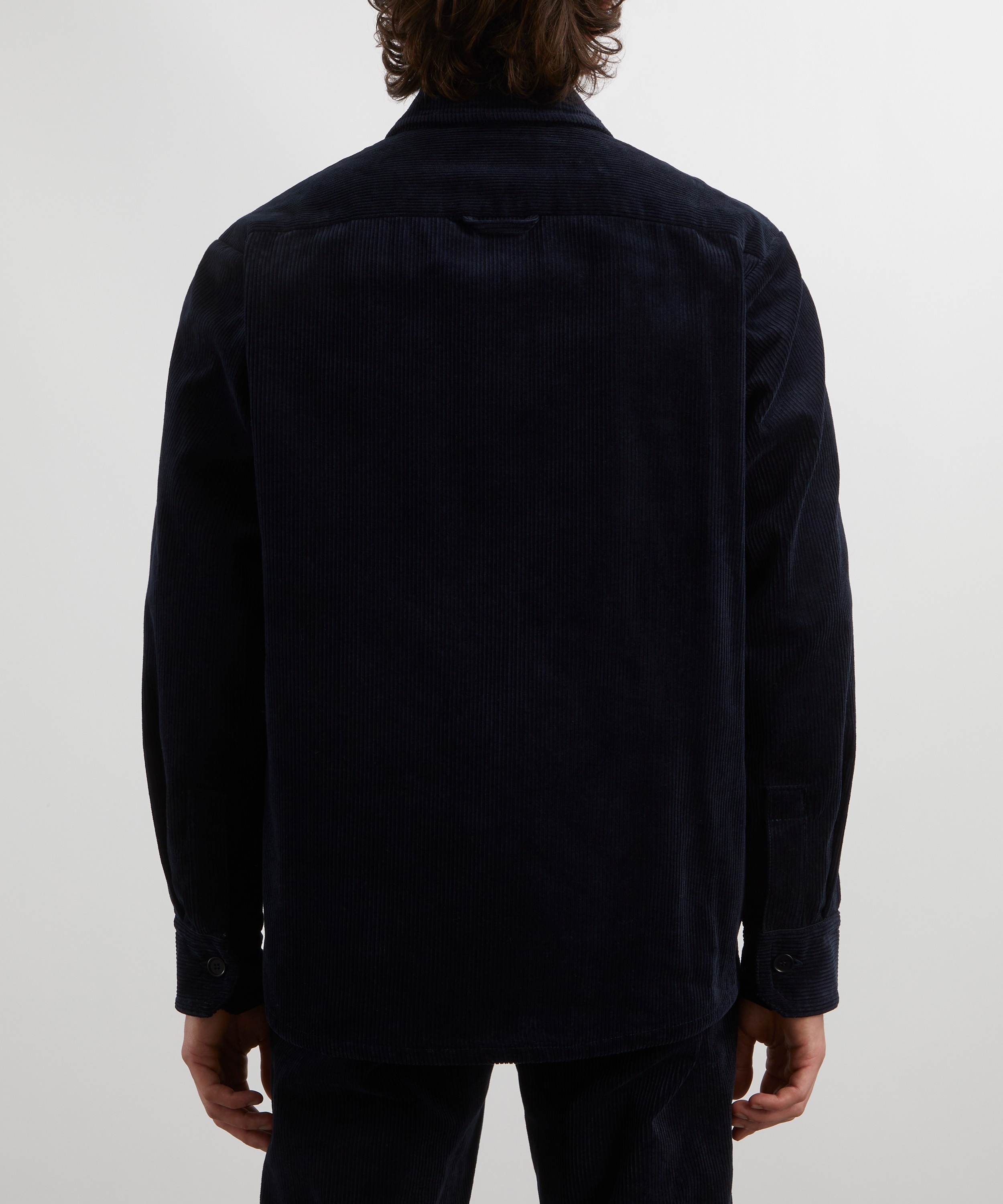 A.P.C. - Bobby Logo Corduroy Overshirt image number 3