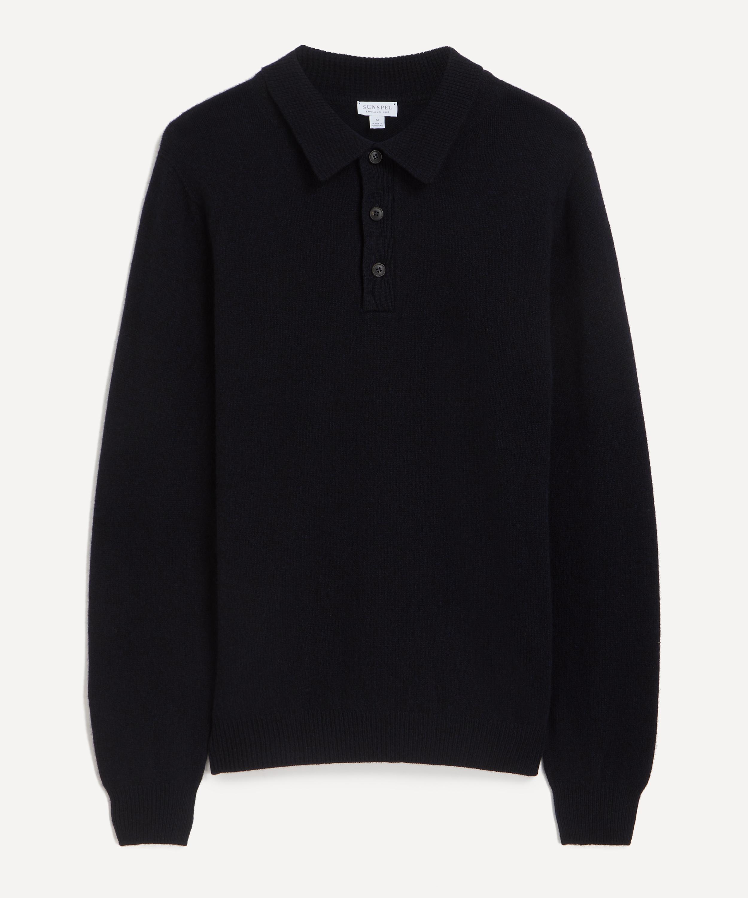 Sunspel - Lambswool Polo Shirt image number 0