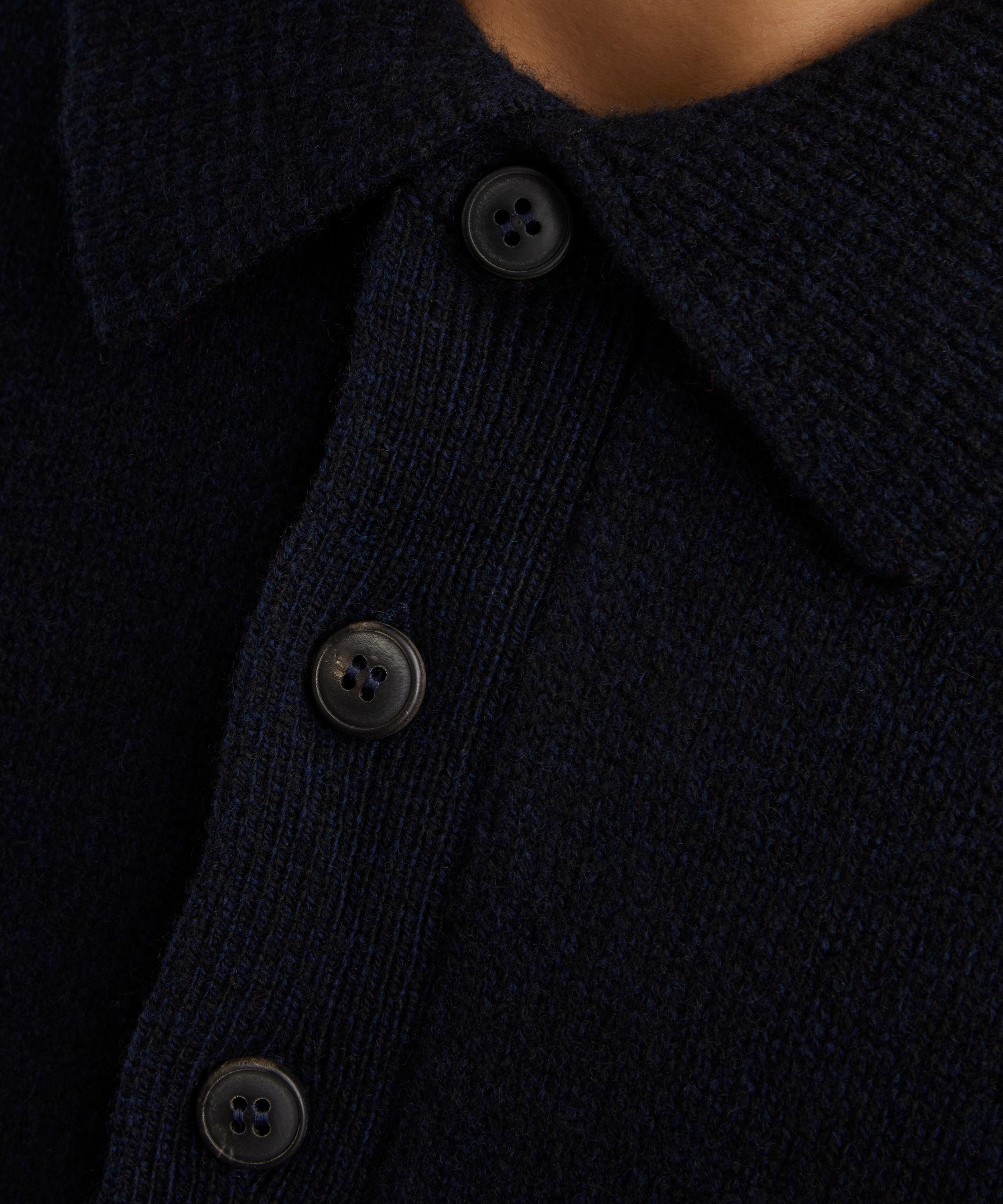 Sunspel - Lambswool Polo Shirt image number 4