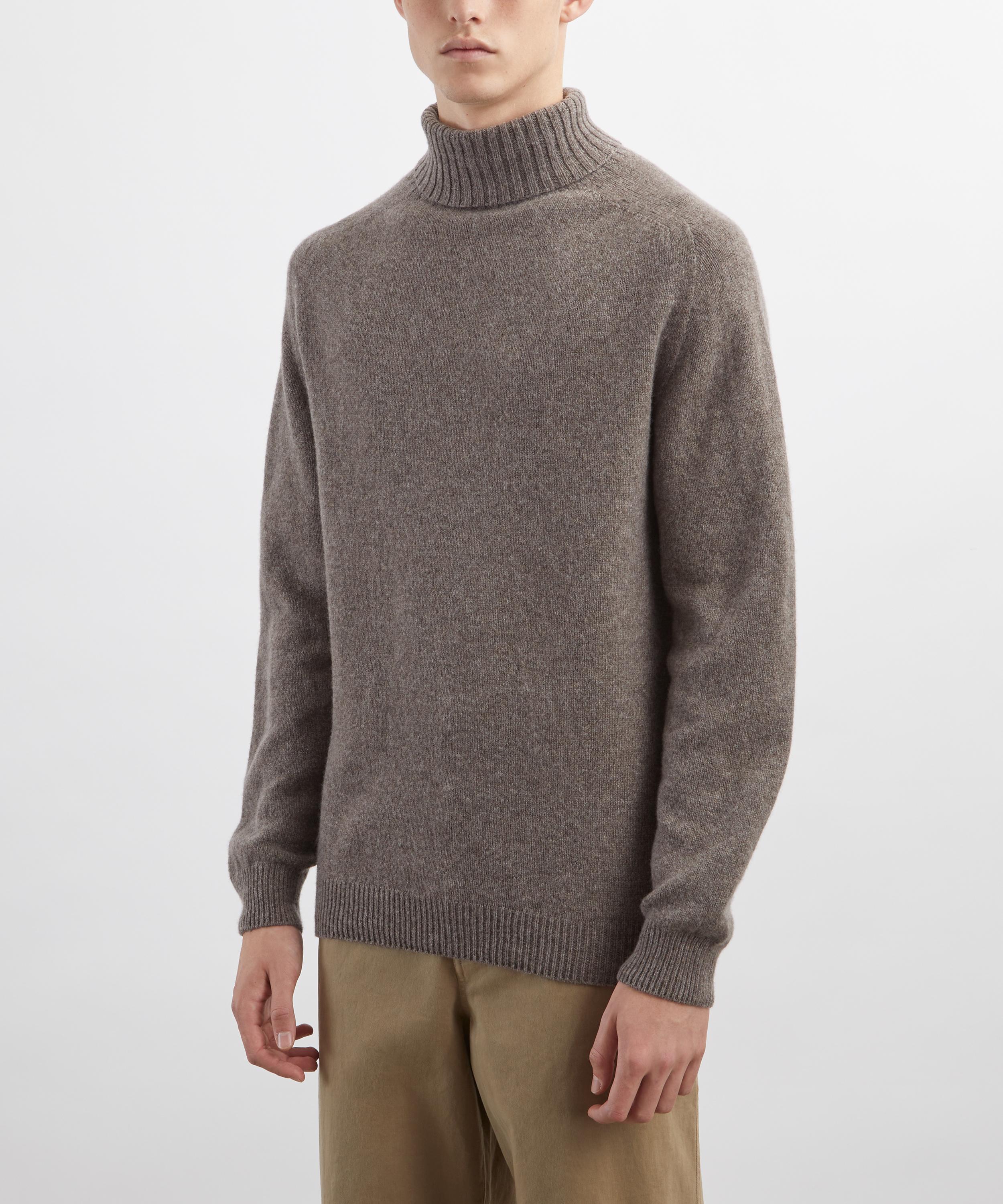 Sunspel - Lambswool Roll Neck Jumper image number 2