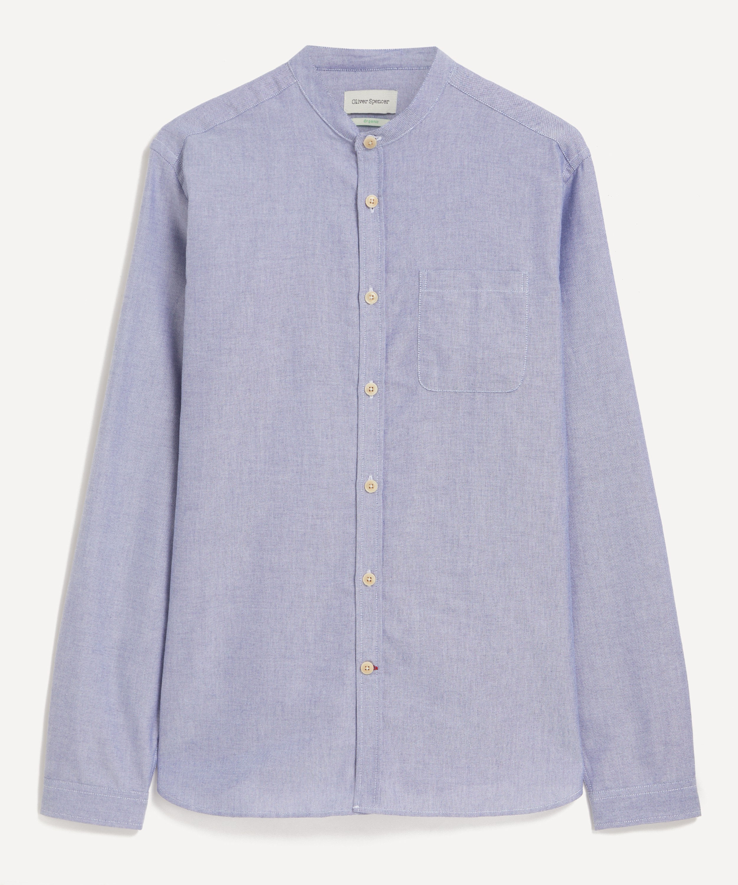 Oliver Spencer - Grandad Cotton Shirt