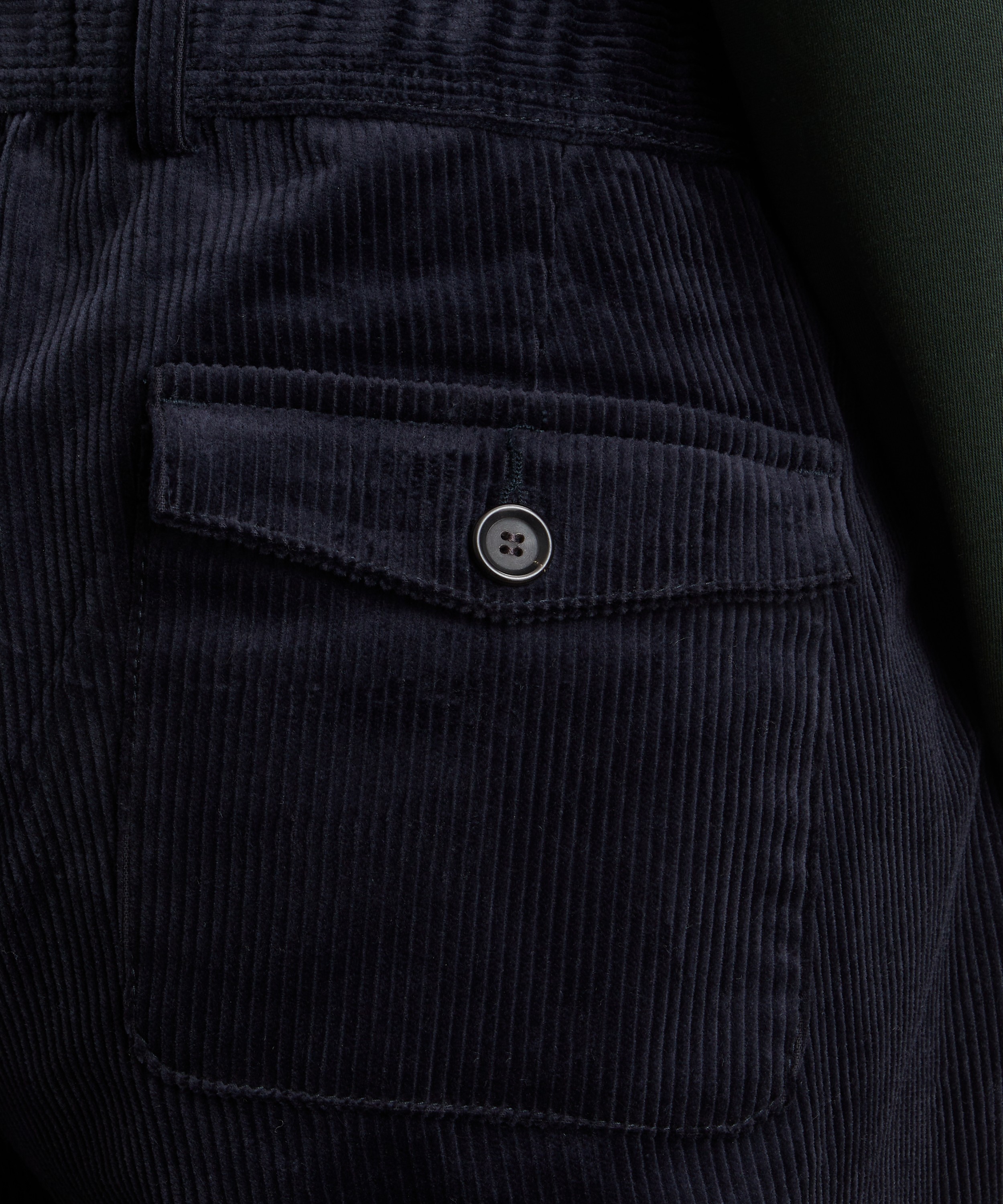 Oliver Spencer - Drawstring Corduroy Trousers image number 4