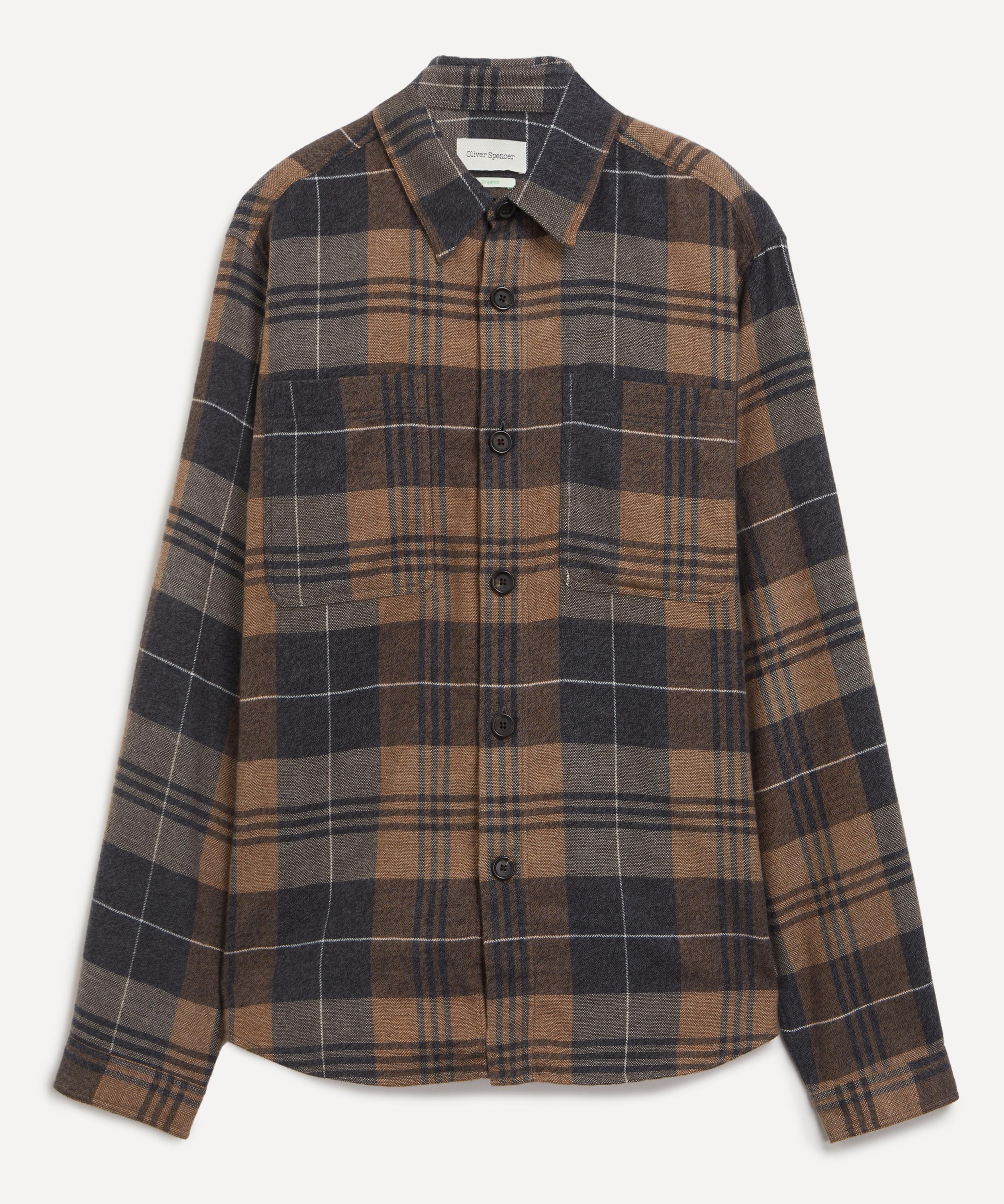 Oliver Spencer - Treviscoe Checked Overshirt image number 0