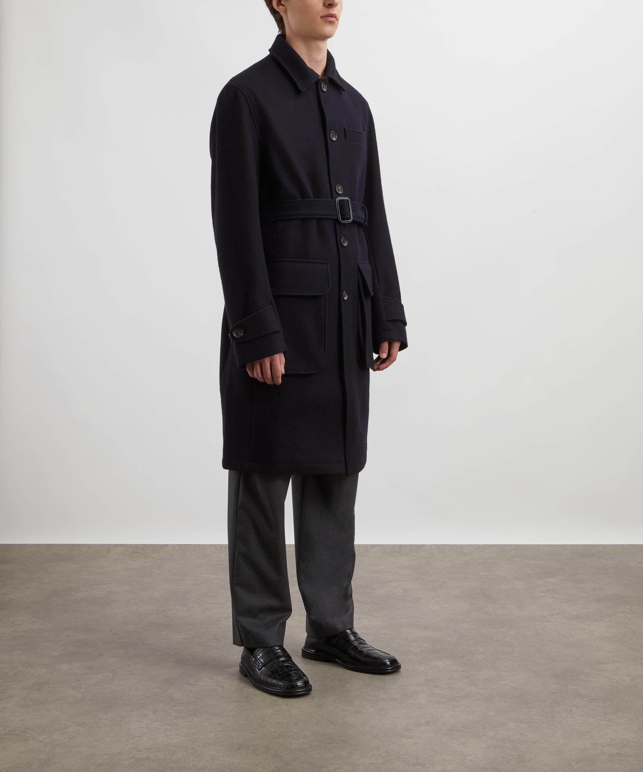 Oliver Spencer - Grandpa Wool Coat image number 2