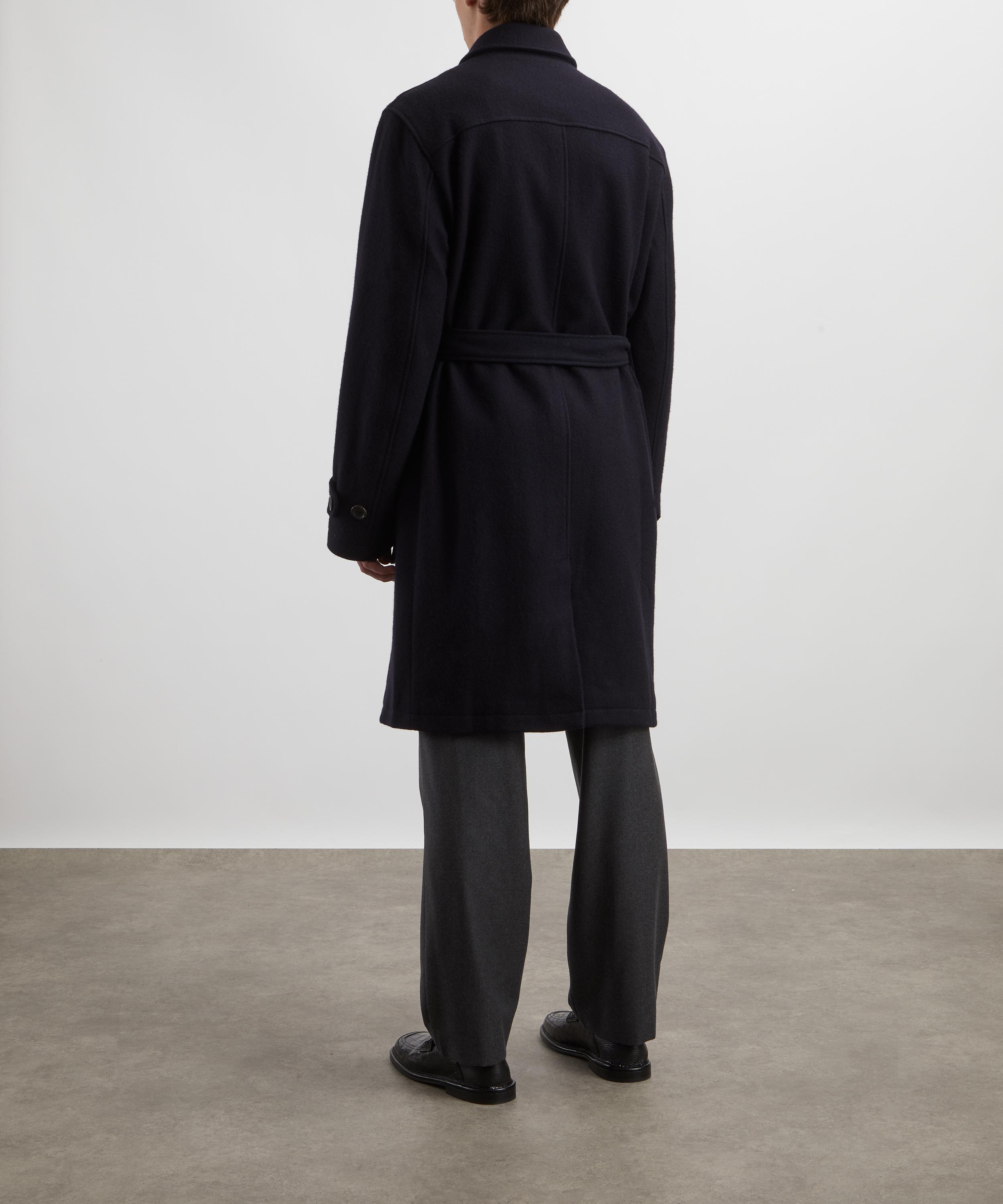 Oliver Spencer - Grandpa Wool Coat image number 3