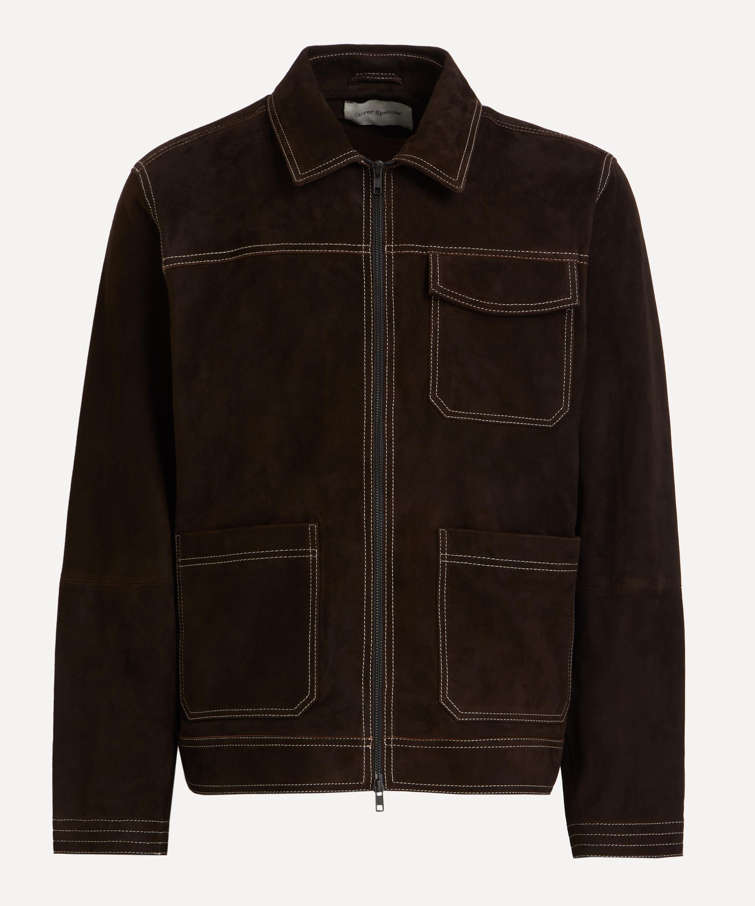 Oliver Spencer - Hardwick Suede Jacket image number 0