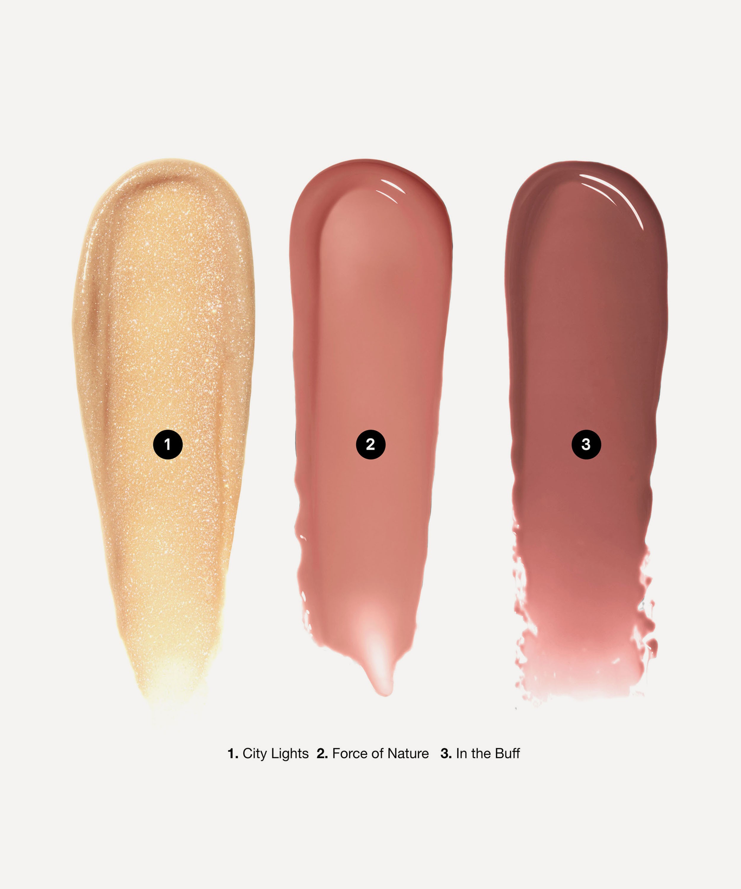 Bobbi Brown - Swipe-and-Shine Crushed Oil-Infused Gloss Trio in Nude image number 1