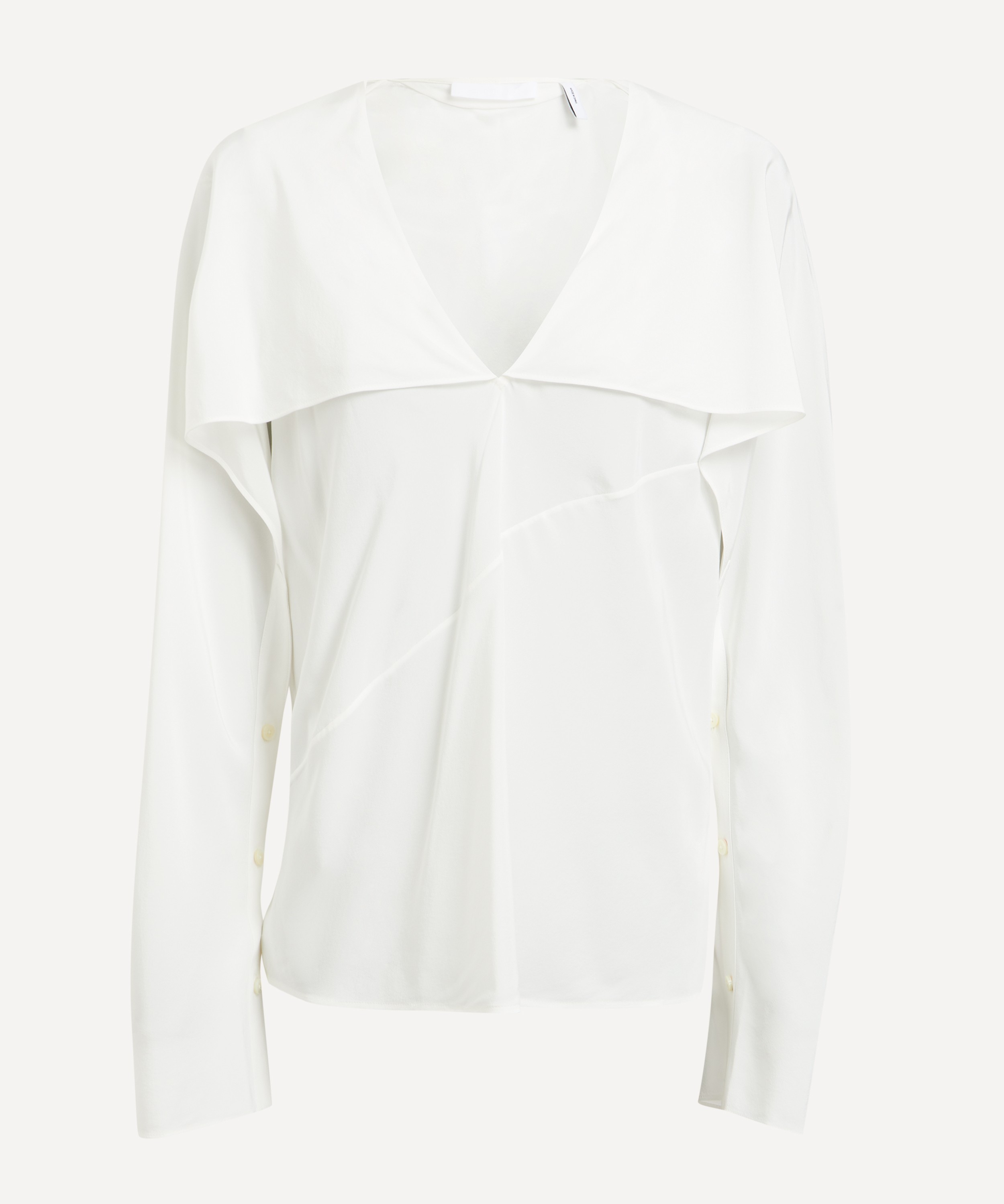 Helmut Lang - Silk Scarf Blouse