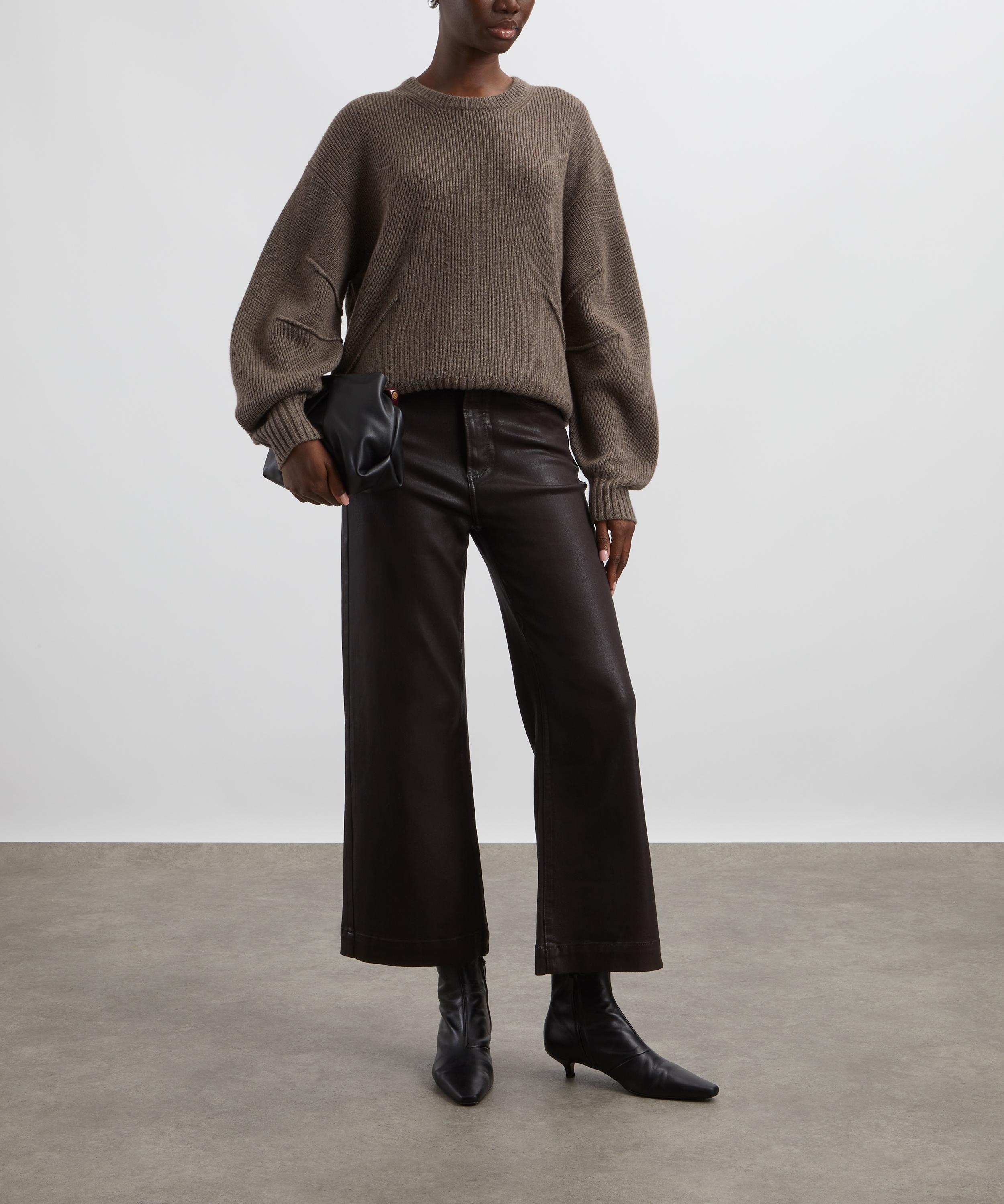 Helmut Lang - Apex Wool-Cashmere Crew-Neck Jumper image number 1