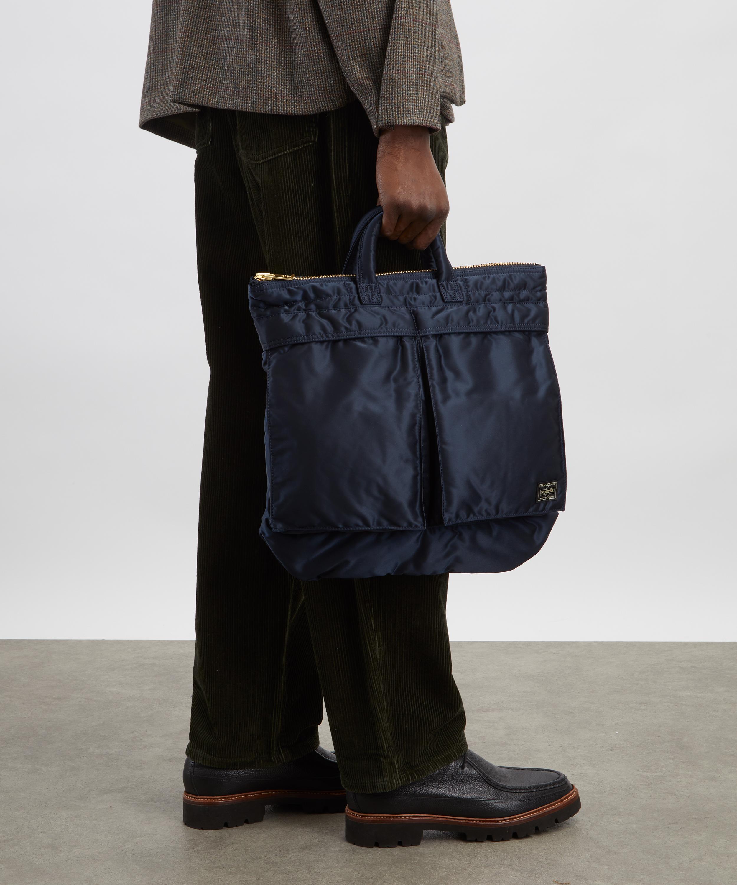 PORTER TANKER HELMET BAG ブラック TANKER HELMET BAG (L