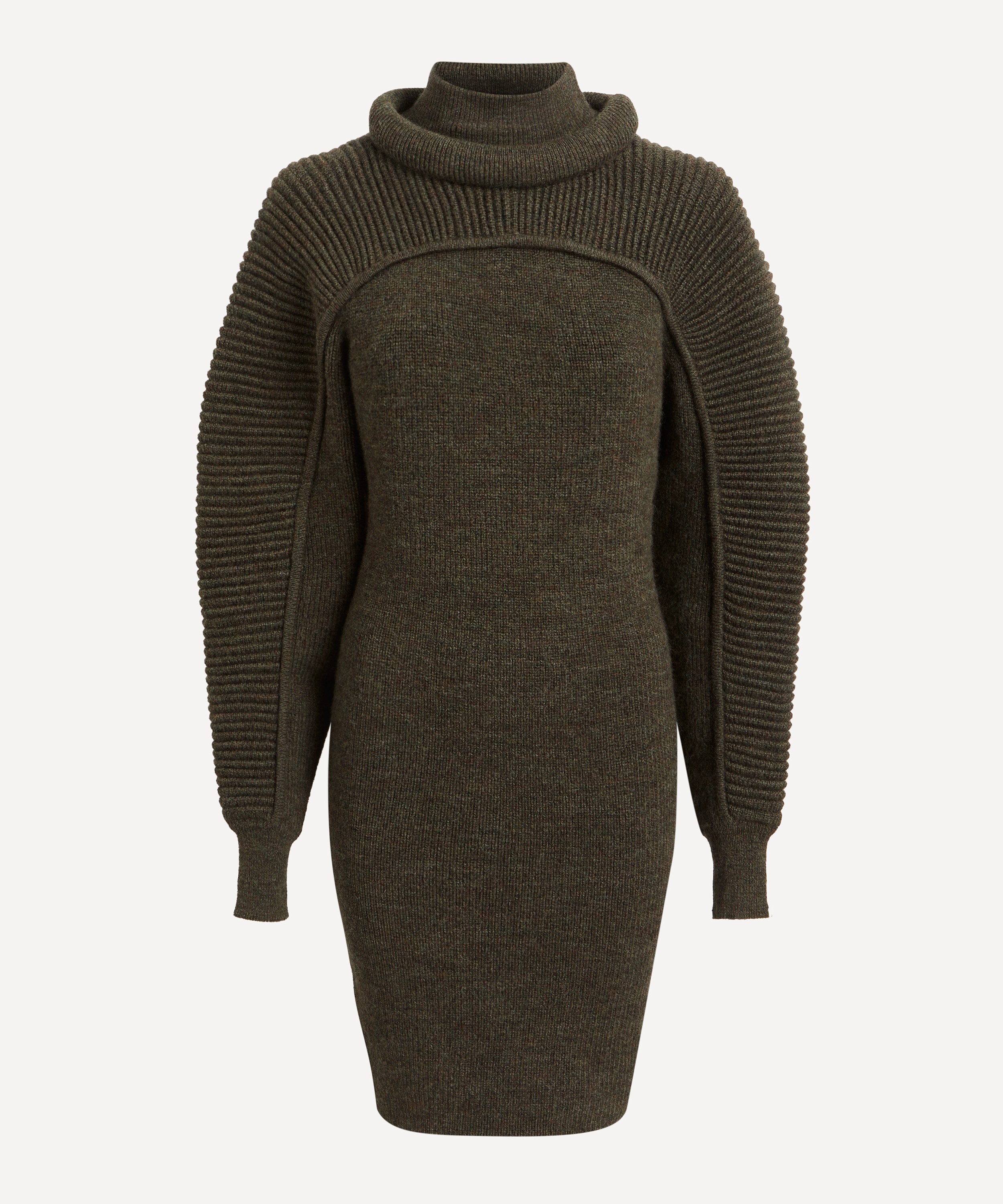 Isabel Marant - Hilde Ribbed Wool Short Dress image number 0