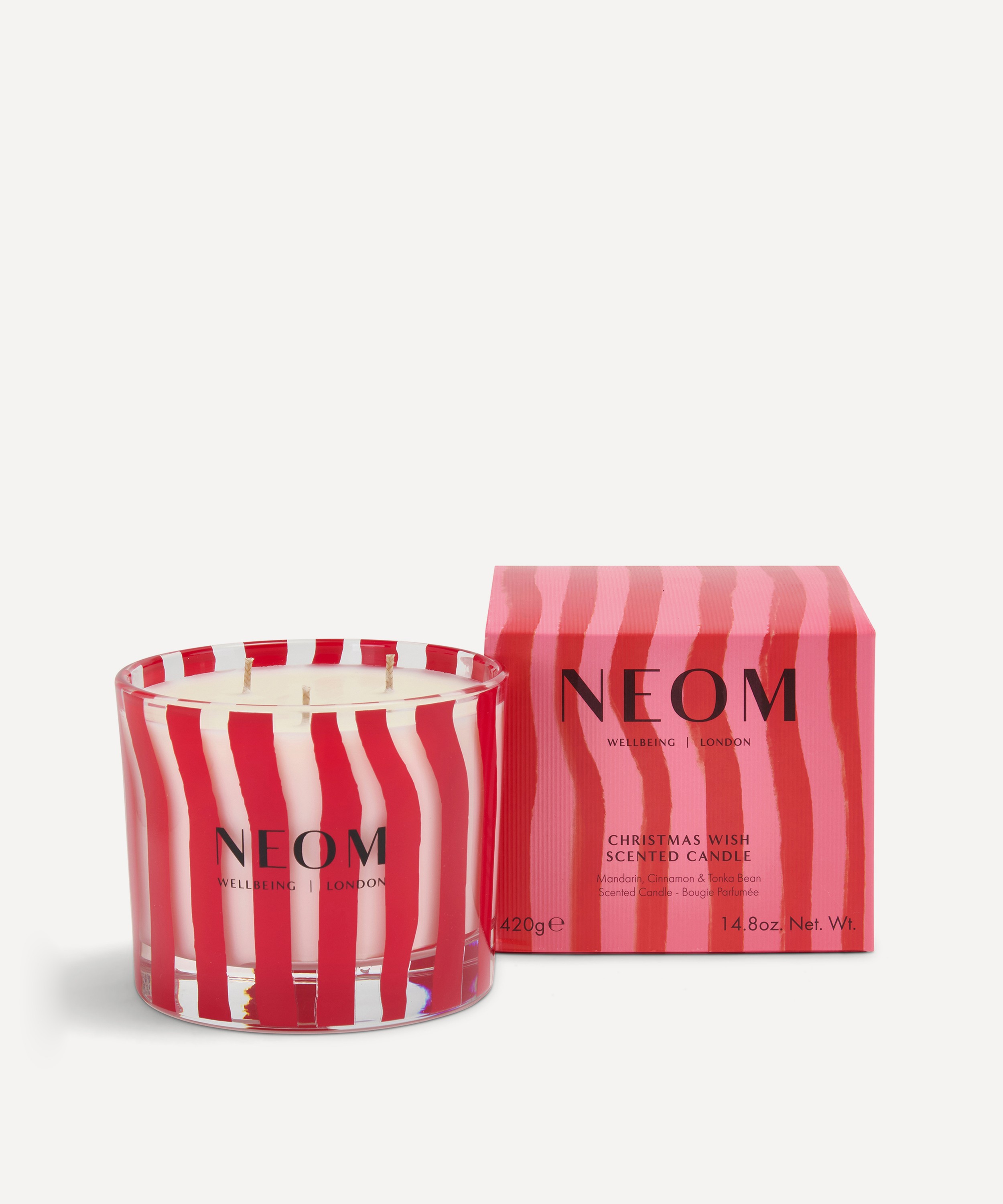 NEOM Organics - Christmas Wish Three Wick Scented Candle 420g image number 2