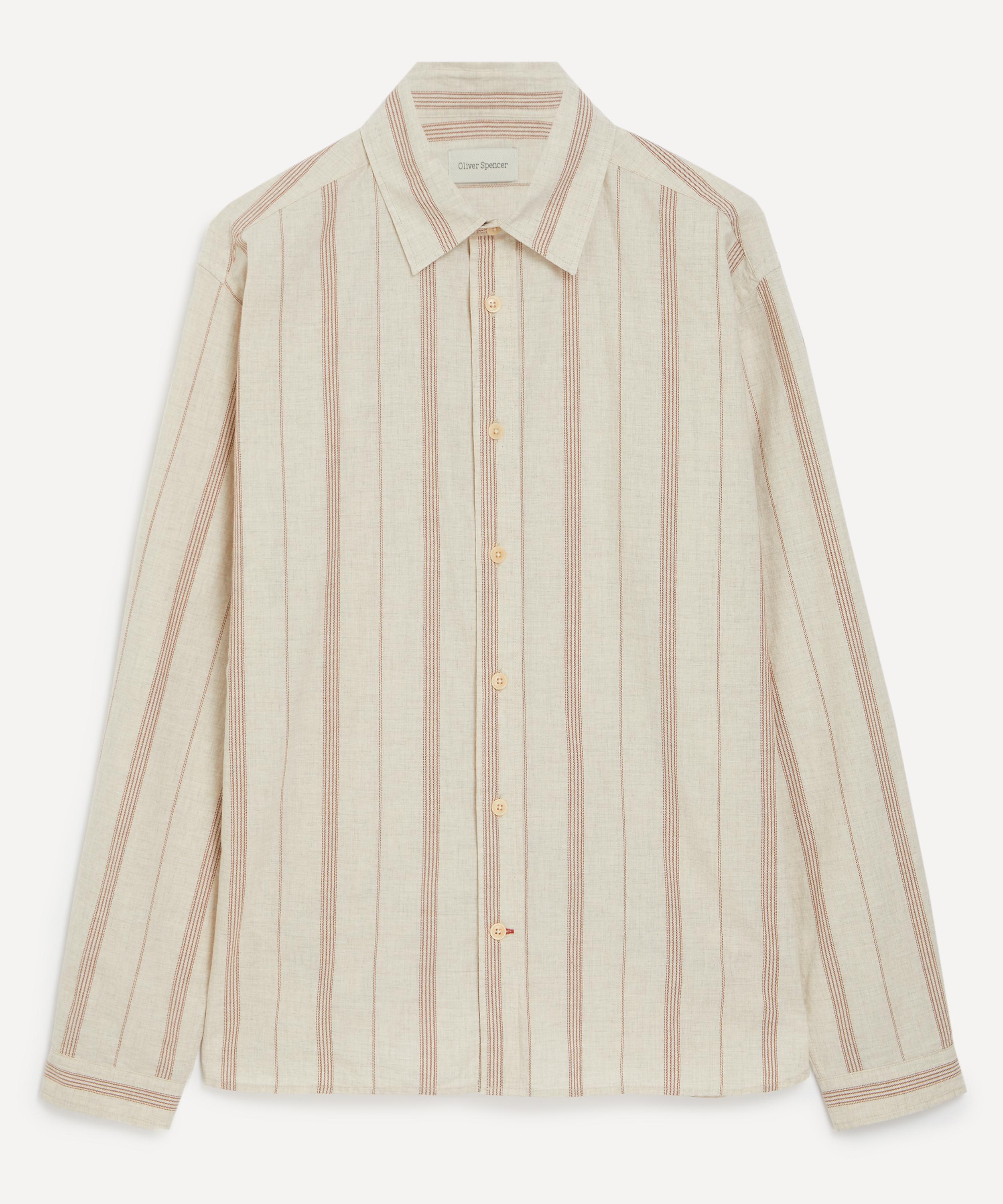 Oliver Spencer - Atlanta Long-Sleeve Striped Cotton Shirt