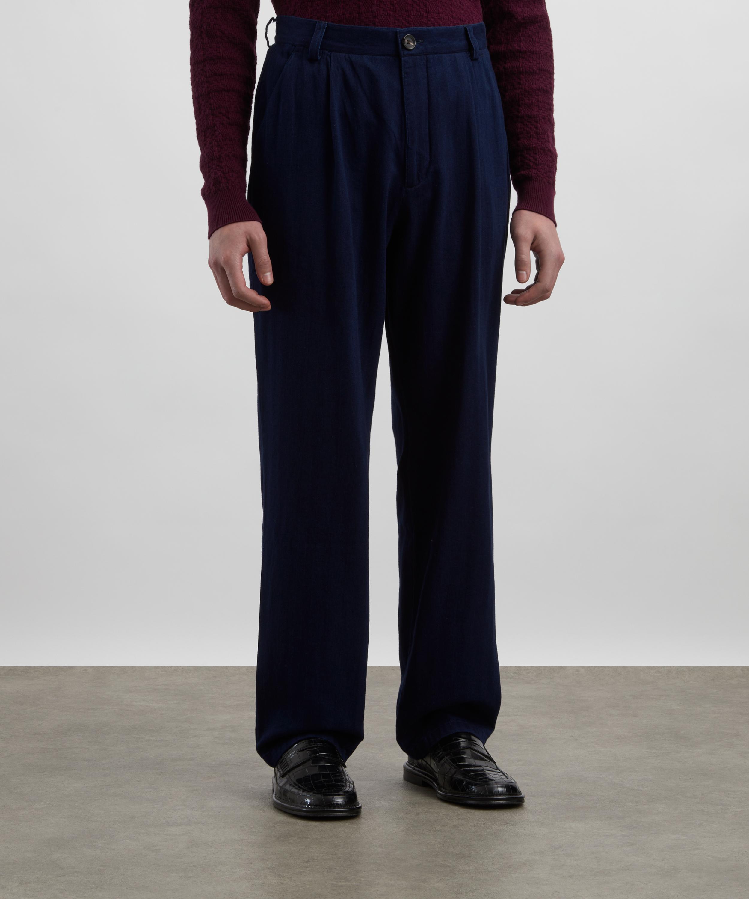 Oliver Spencer - Mornton Pleated Trousers image number 2