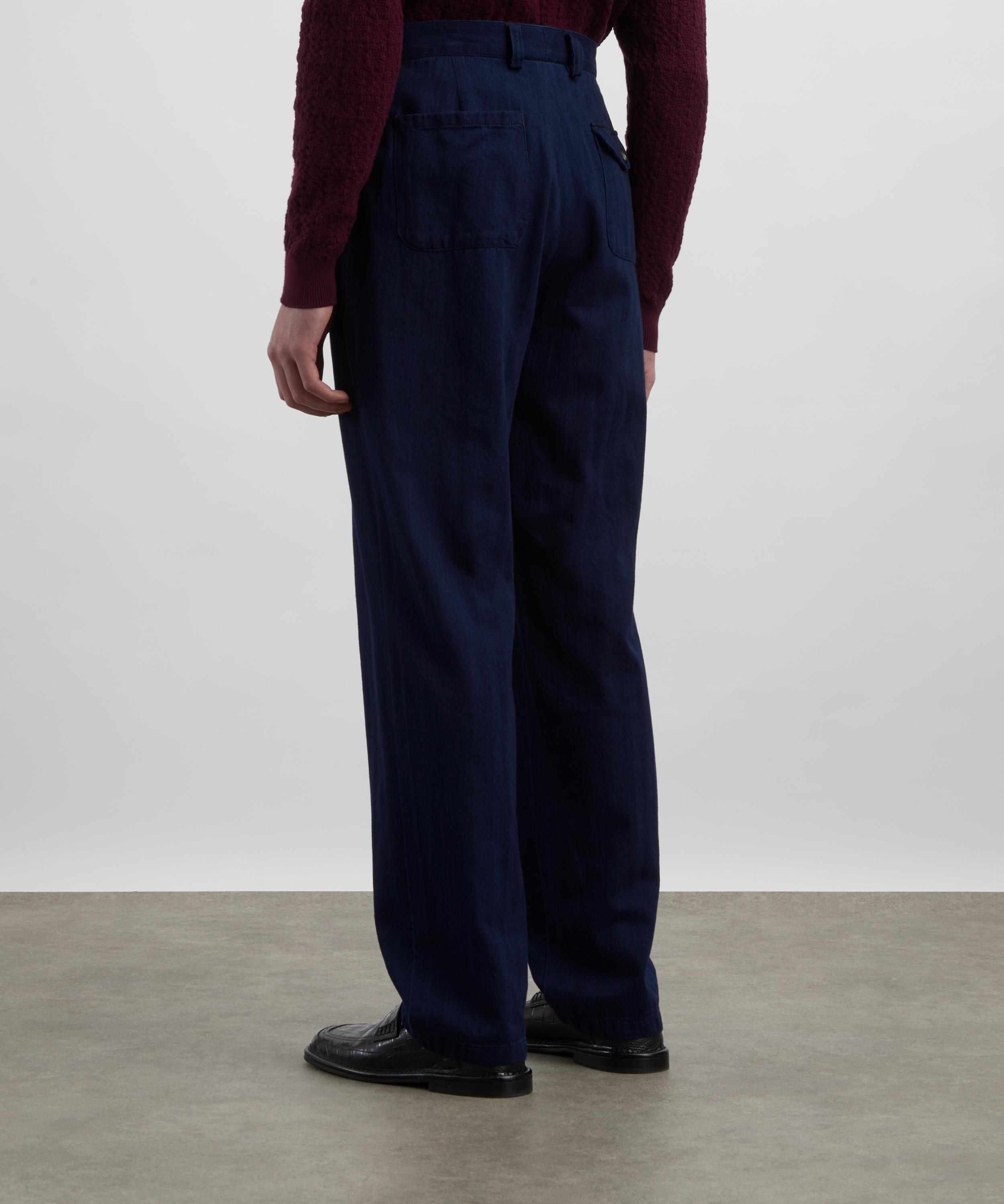 Oliver Spencer - Mornton Pleated Trousers image number 3