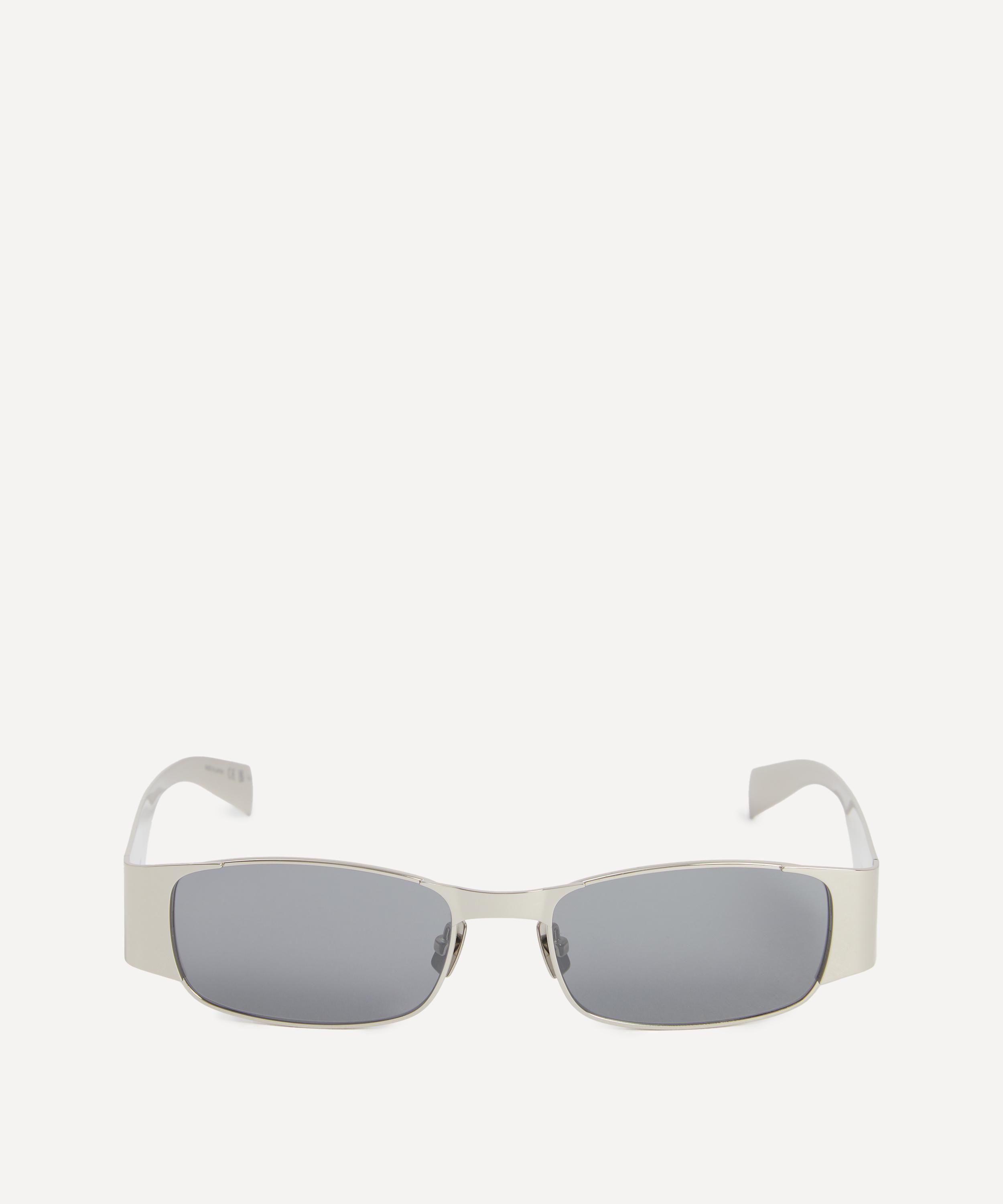 Saint Laurent - Metal Rectangle Sunglasses image number 0