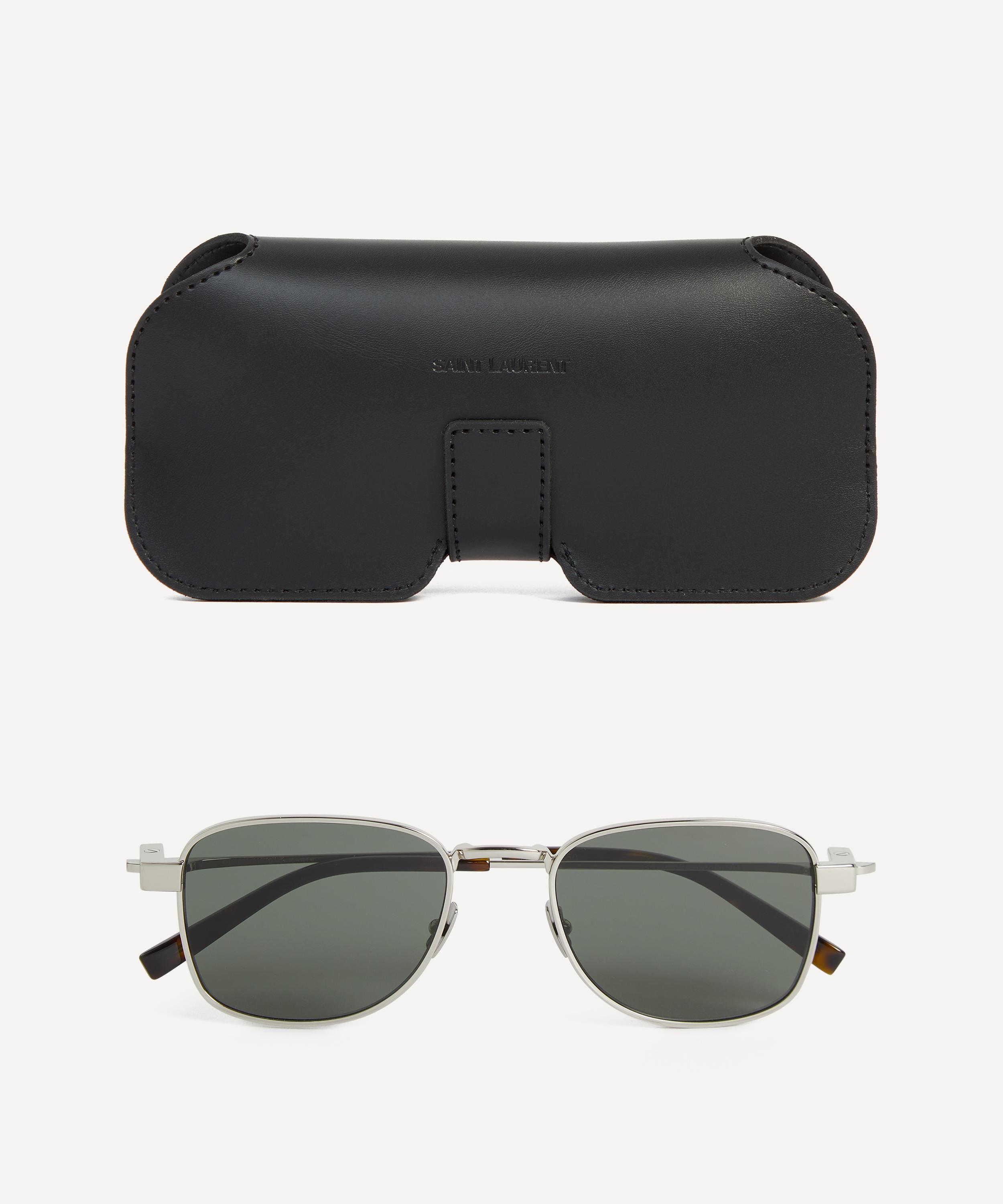 Saint Laurent - Square Metal Sunglasses image number 3