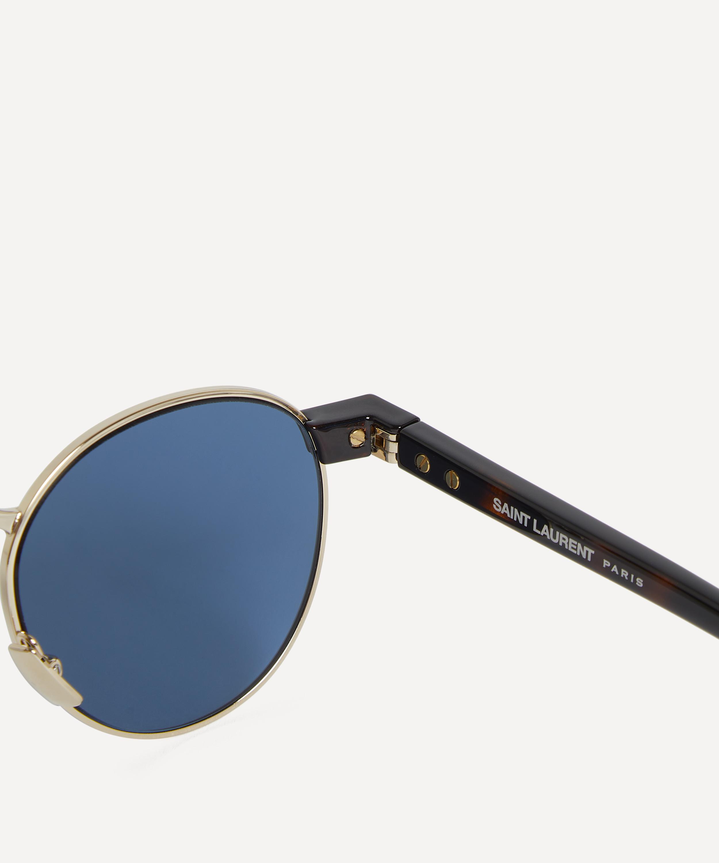 Saint Laurent - Round Metal Sunglasses image number 2