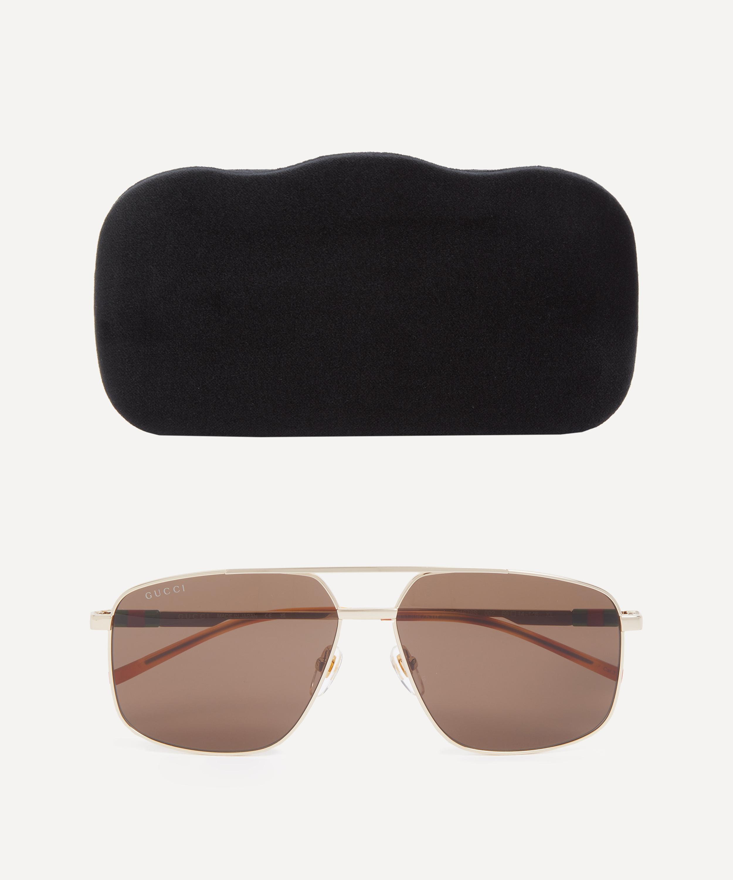 Gucci - Navigator Square Sunglasses image number 3