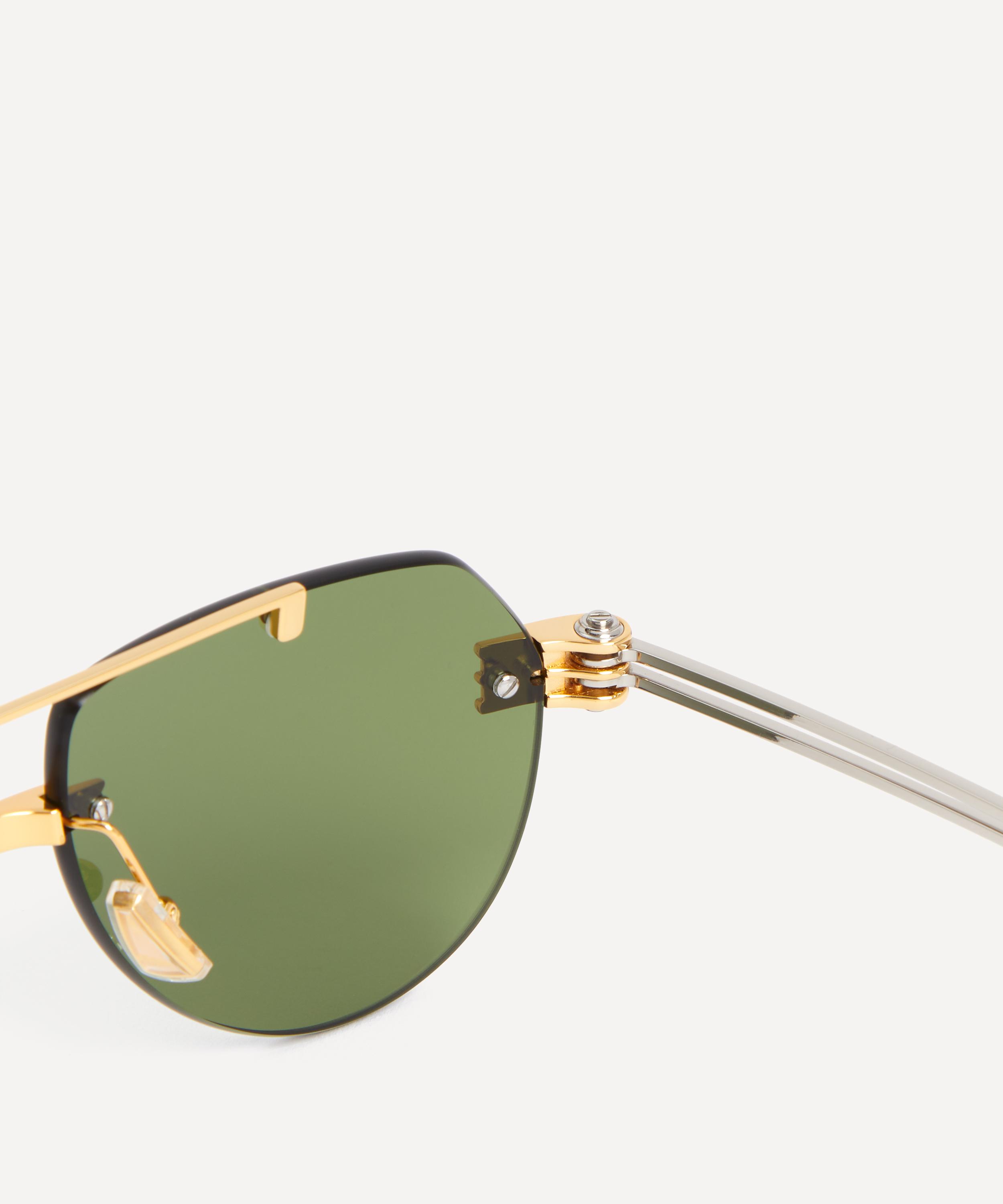 Bottega Veneta - Aviator Sunglasses image number 2