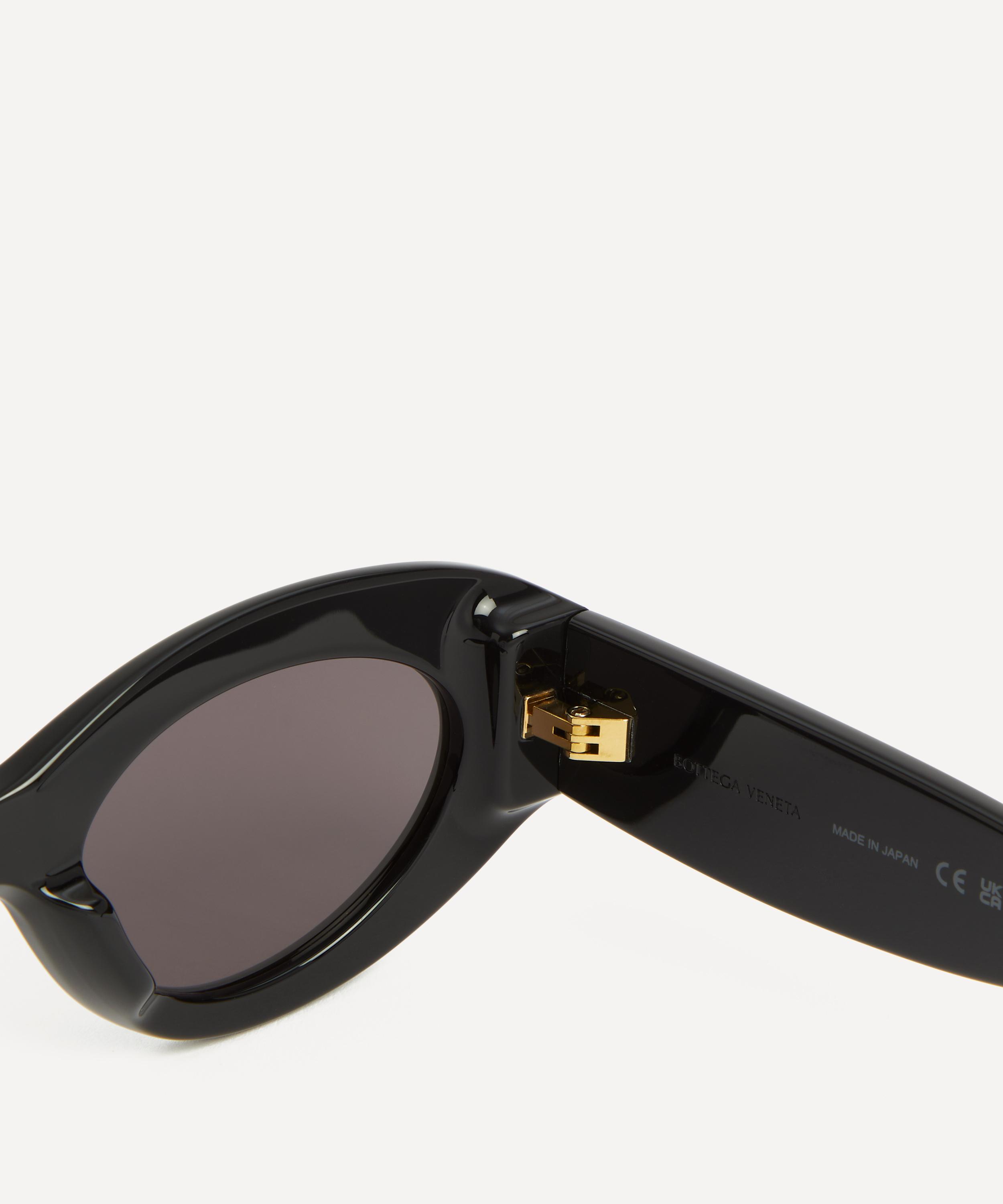 Bottega Veneta - Oval Hinge Logo Cat-Eye Sunglasses image number 2