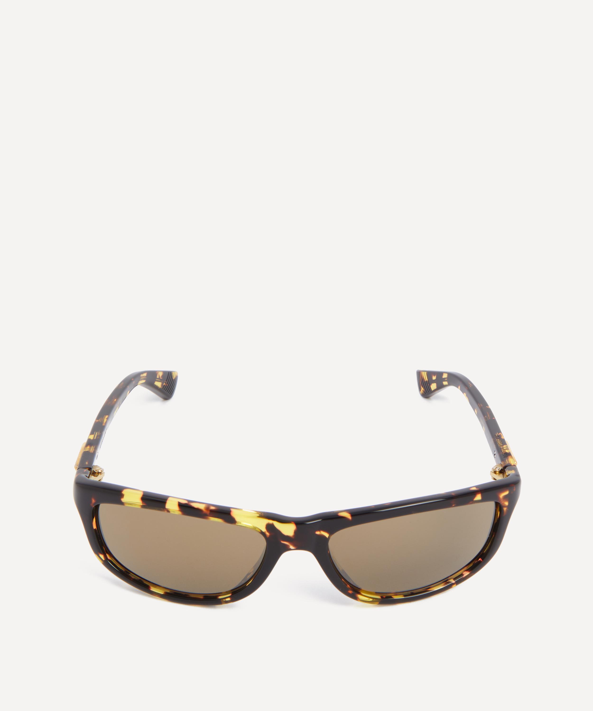 Bottega Veneta - Rectangle Acetate Sunglasses