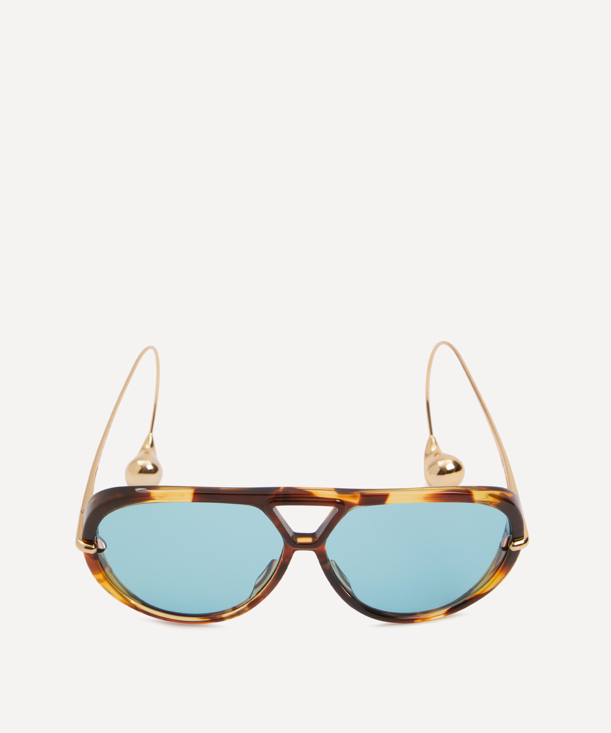 Bottega Veneta - Drop Aviator Sunglasses image number 0