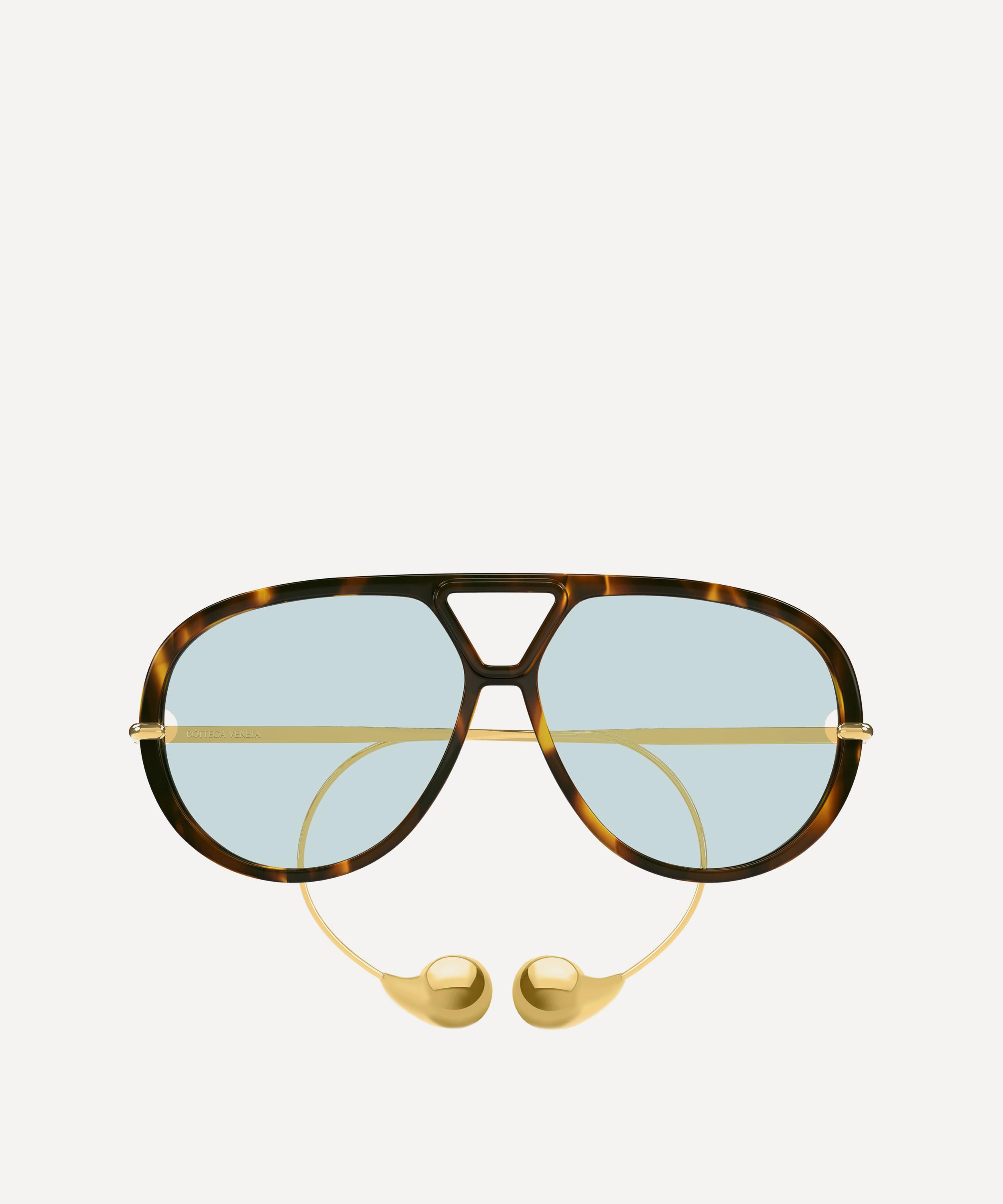 Bottega Veneta - Drop Aviator Sunglasses image number 1