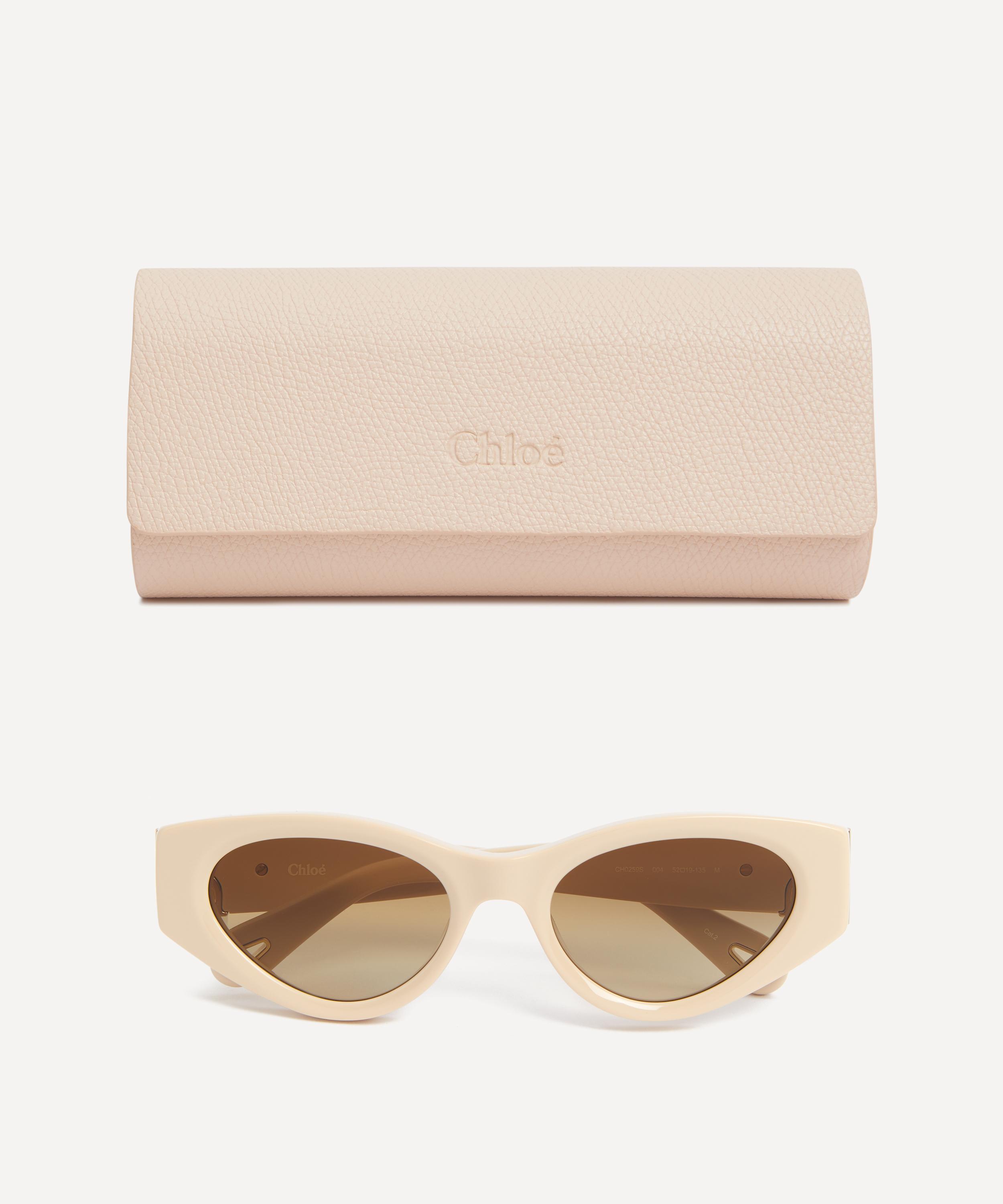 Chloé - Cat-Eye Acetate Sunglasses image number 3