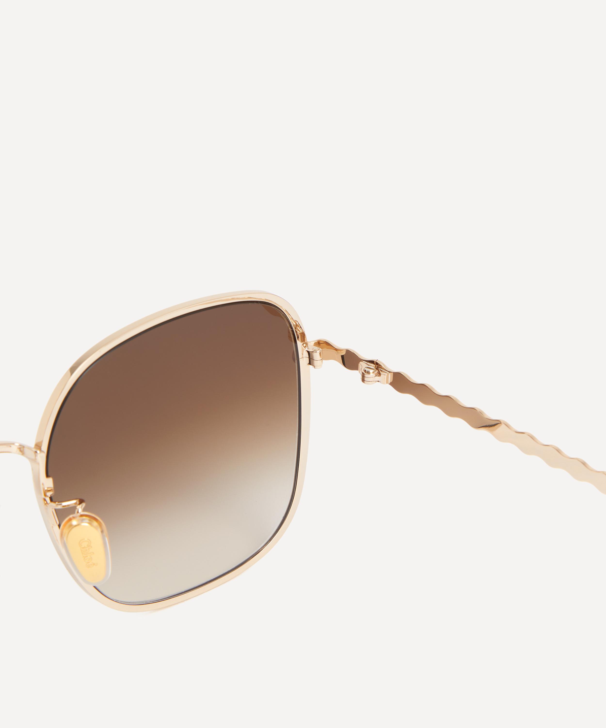 Chloé - Square Metal Sunglasses image number 2