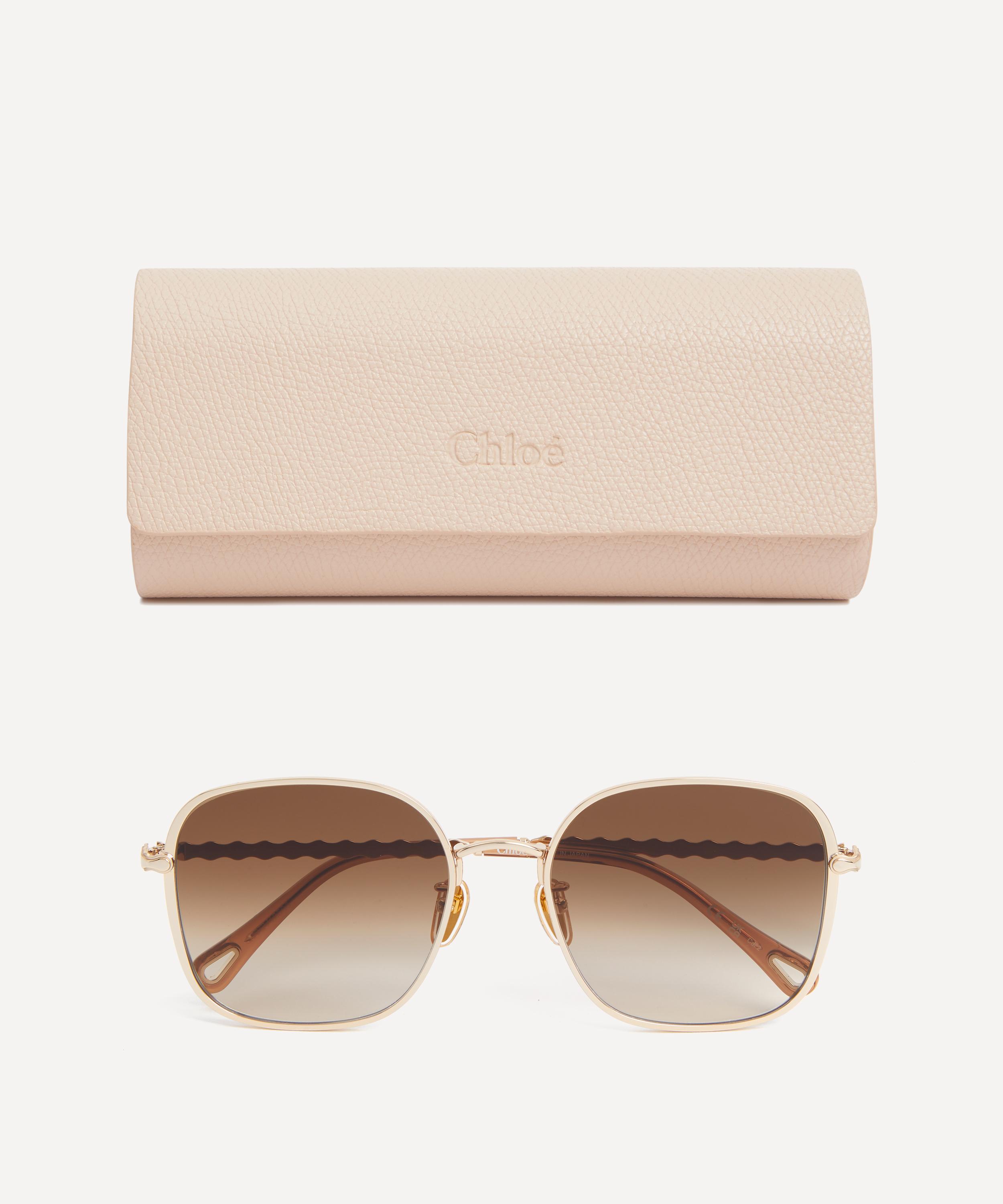 Chloé - Square Metal Sunglasses image number 3