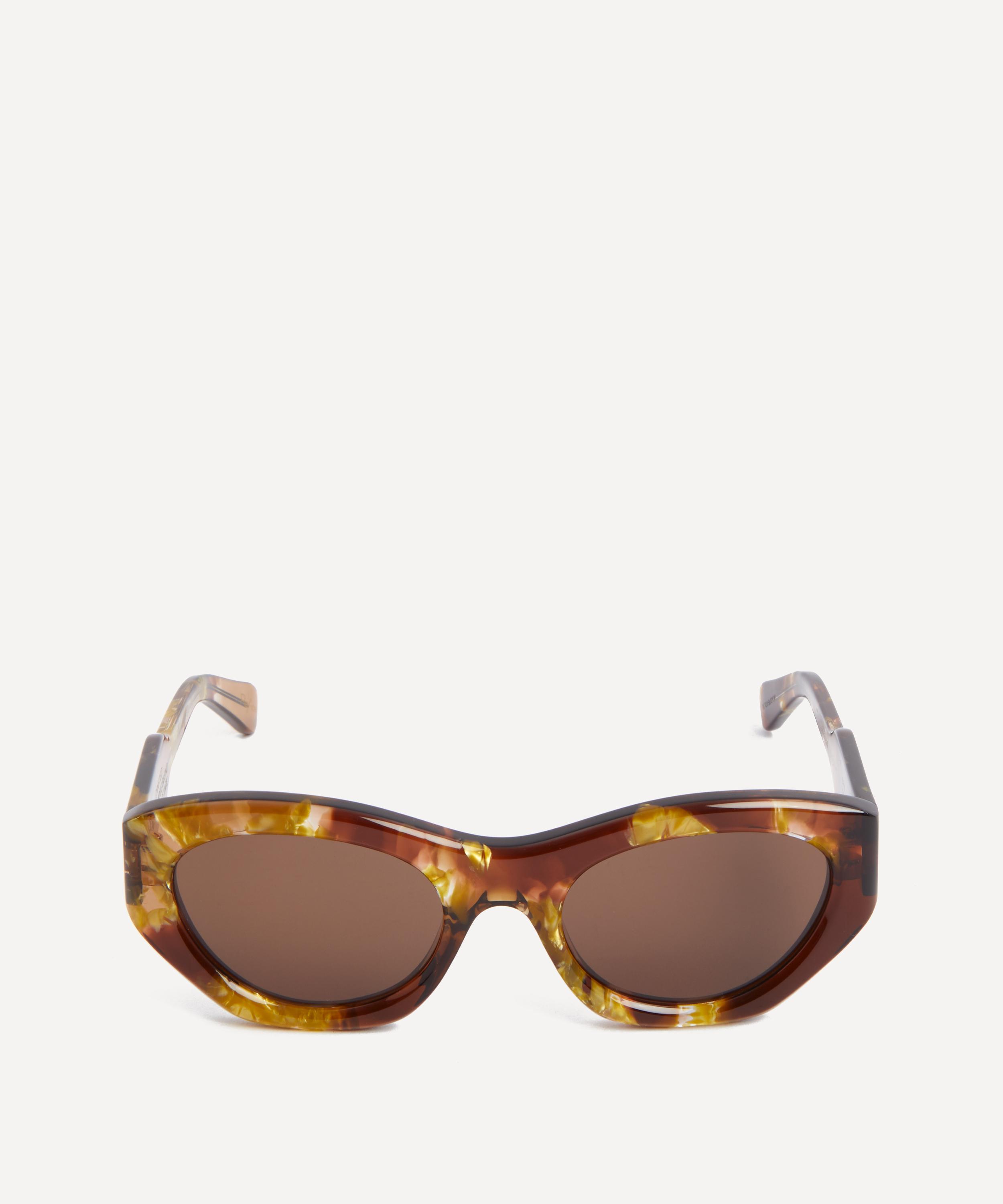 Chloé - Chunky Cat-Eye Havana Sunglasses image number 0