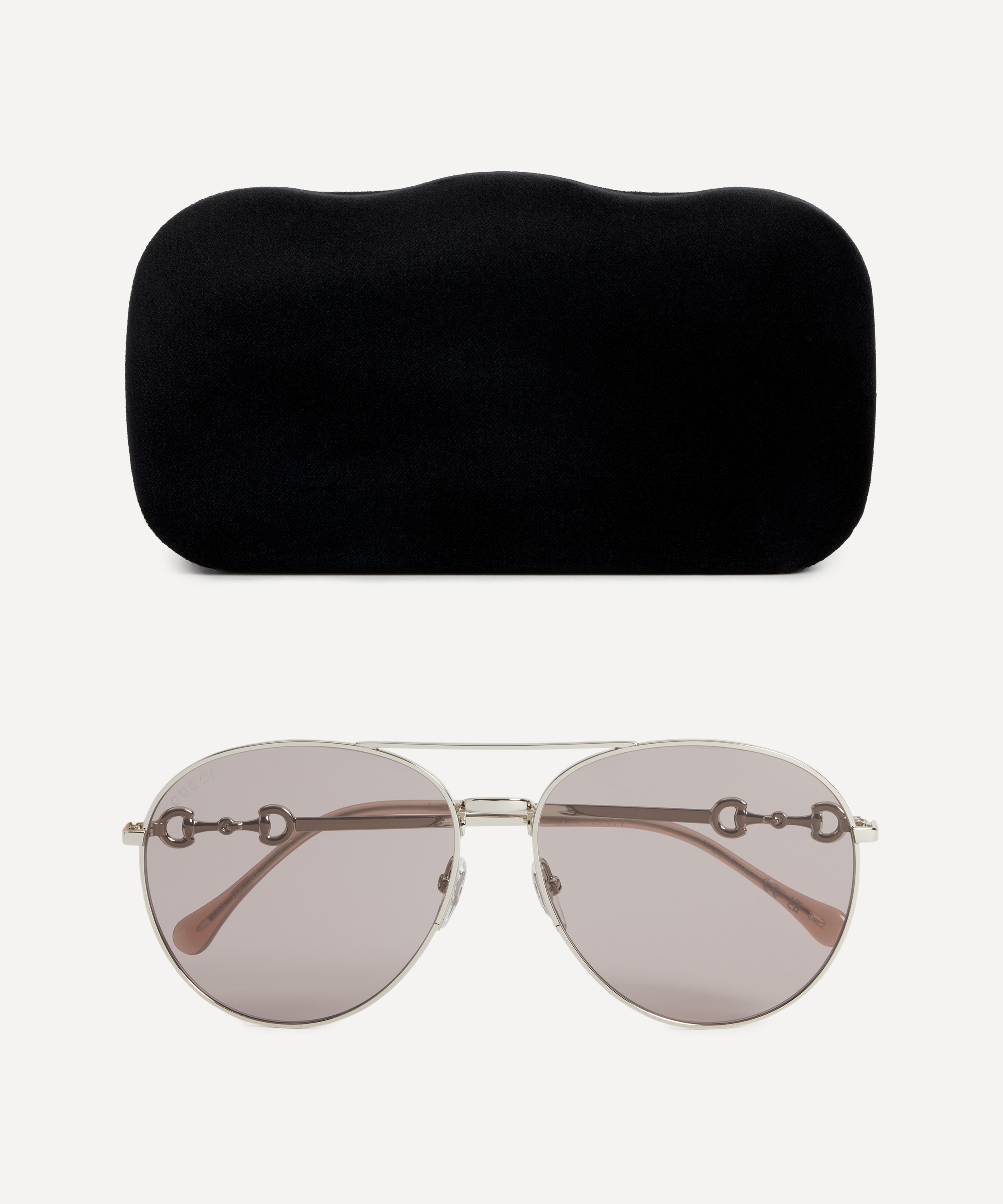 Gucci - Round Aviator Sunglasses image number 3