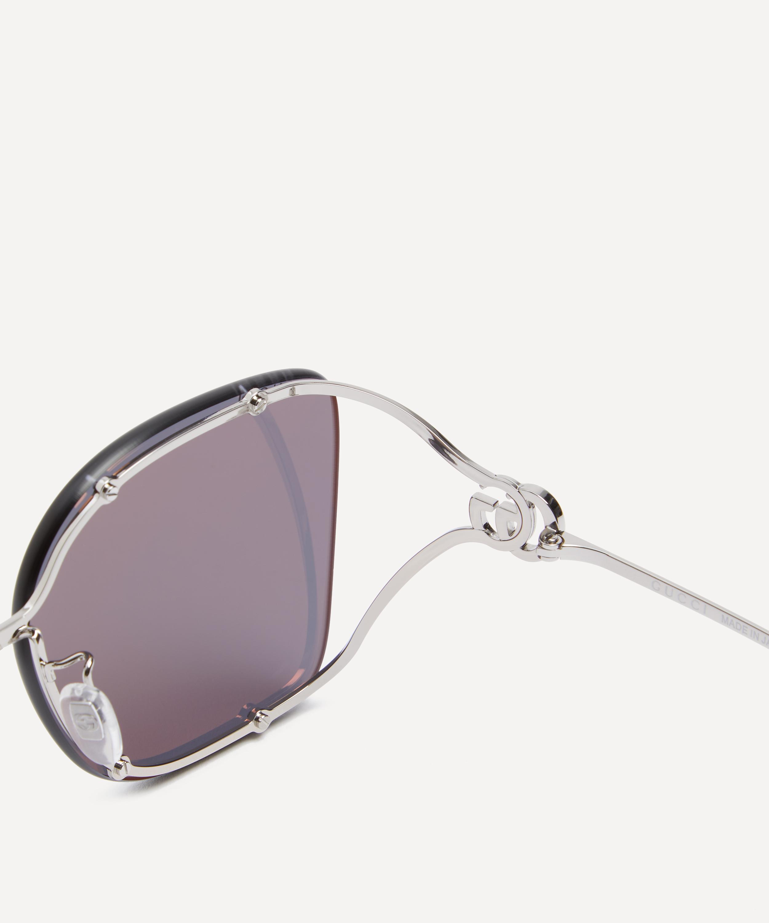 Gucci - Square Metal Sunglasses image number 2