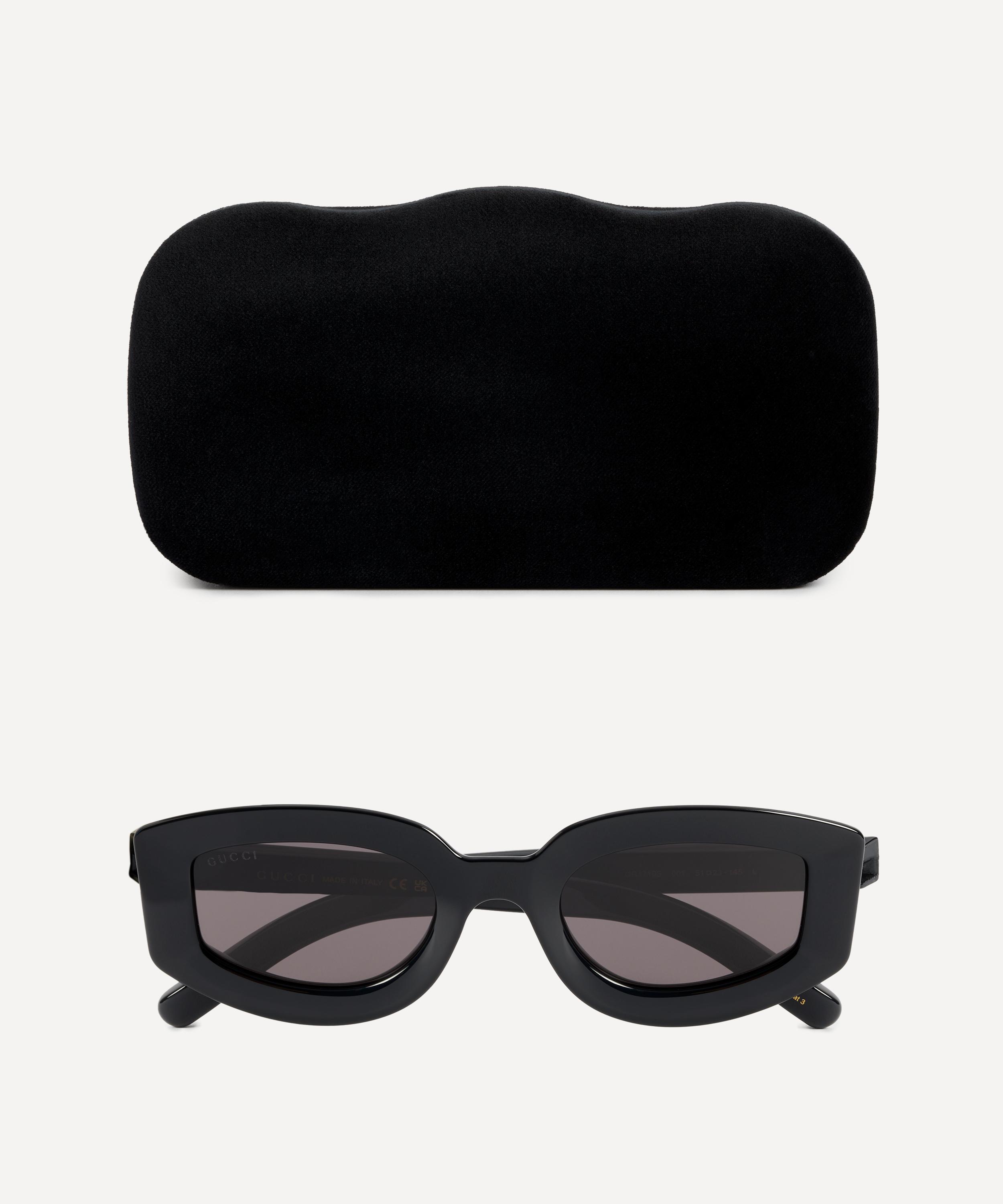 Gucci - Square Black Sunglasses image number 3