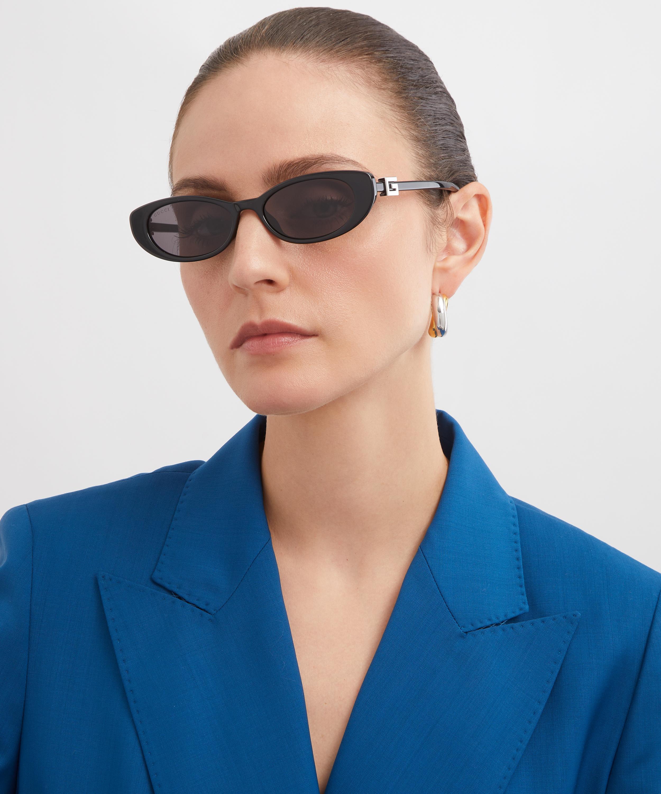 Gucci - Oval G Logo Sunglasses image number 1