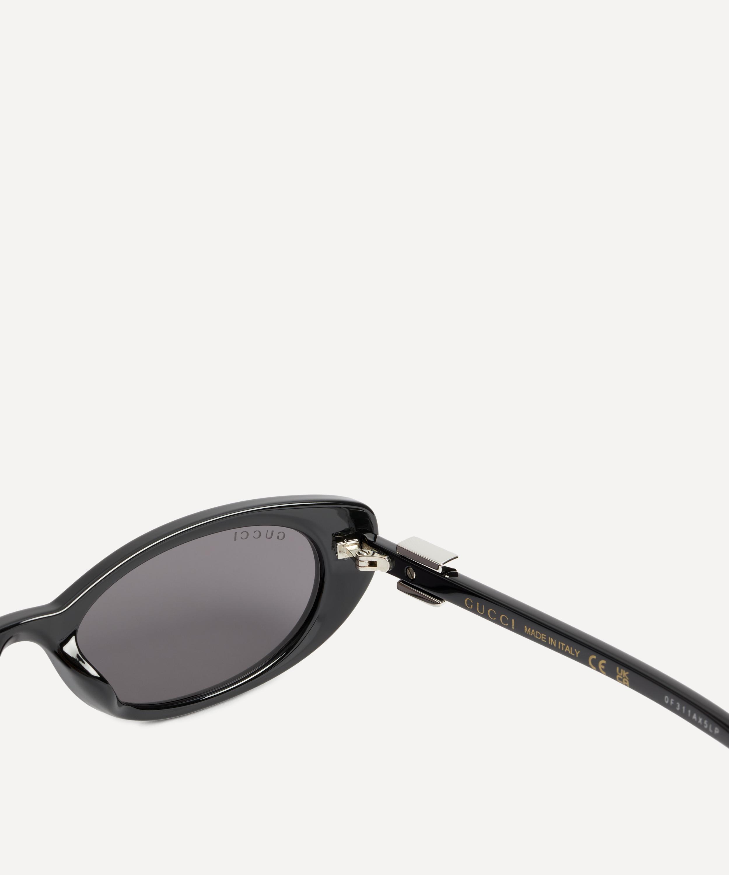 Gucci - Oval G Logo Sunglasses image number 2