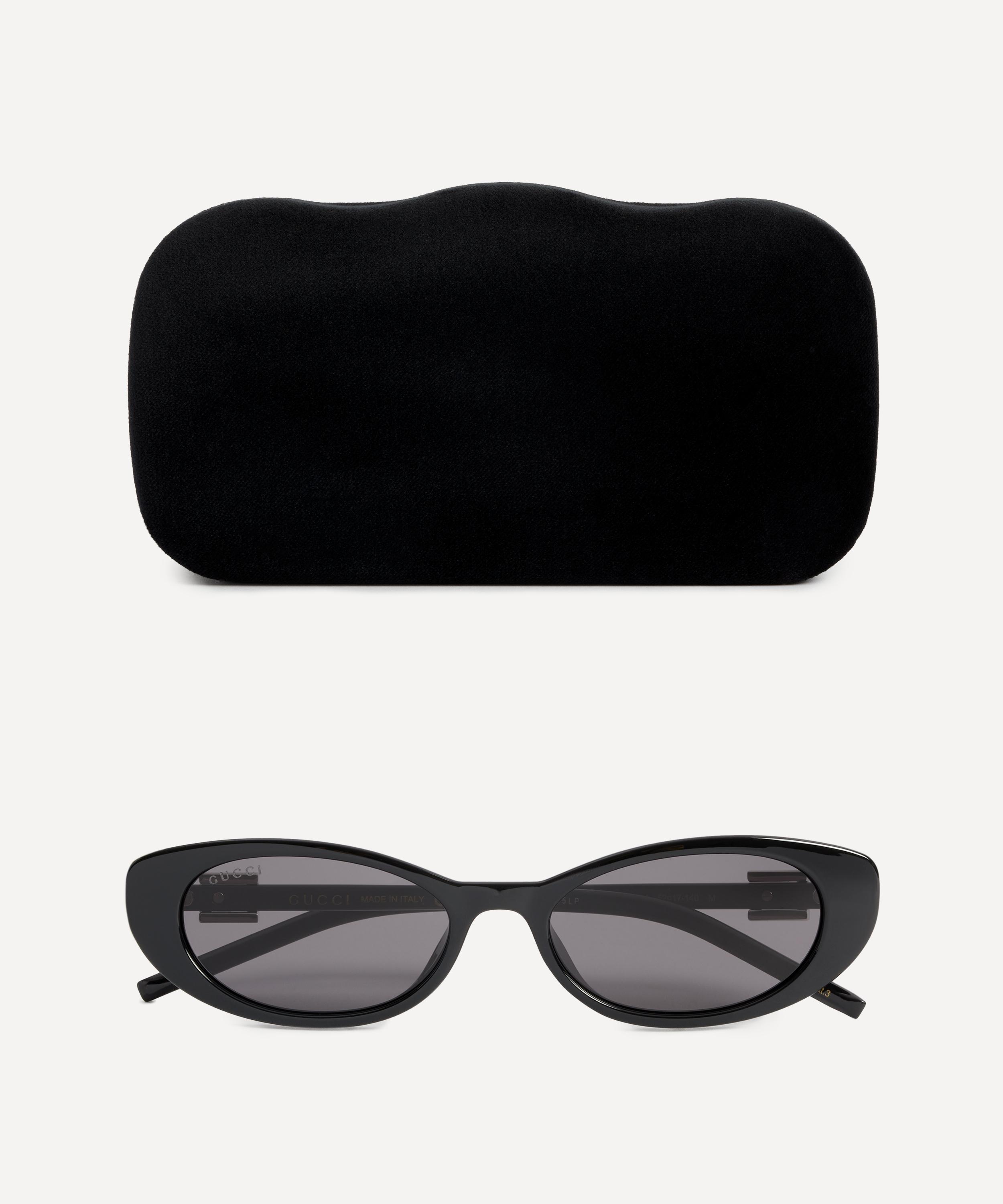 Gucci - Oval G Logo Sunglasses image number 3