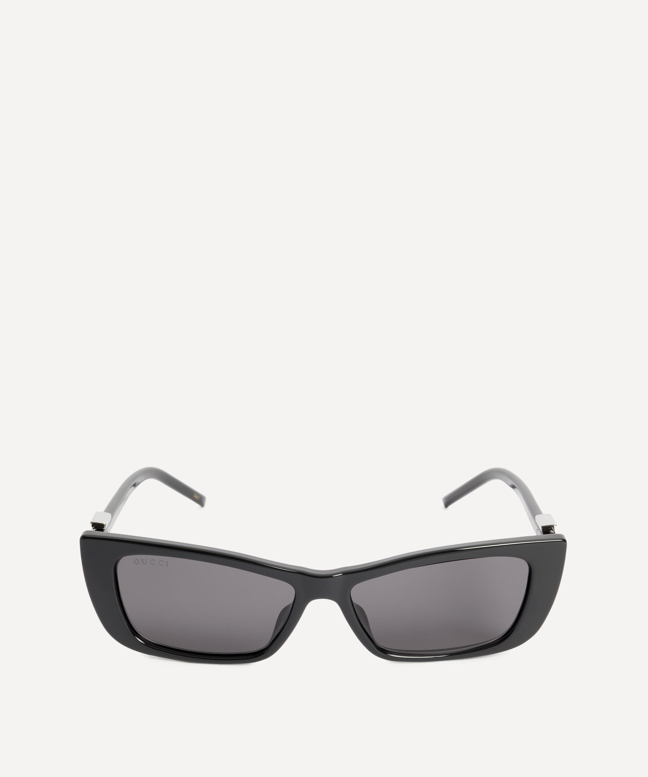 Gucci - Cat-Eye Black G Logo Sunglasses image number 0