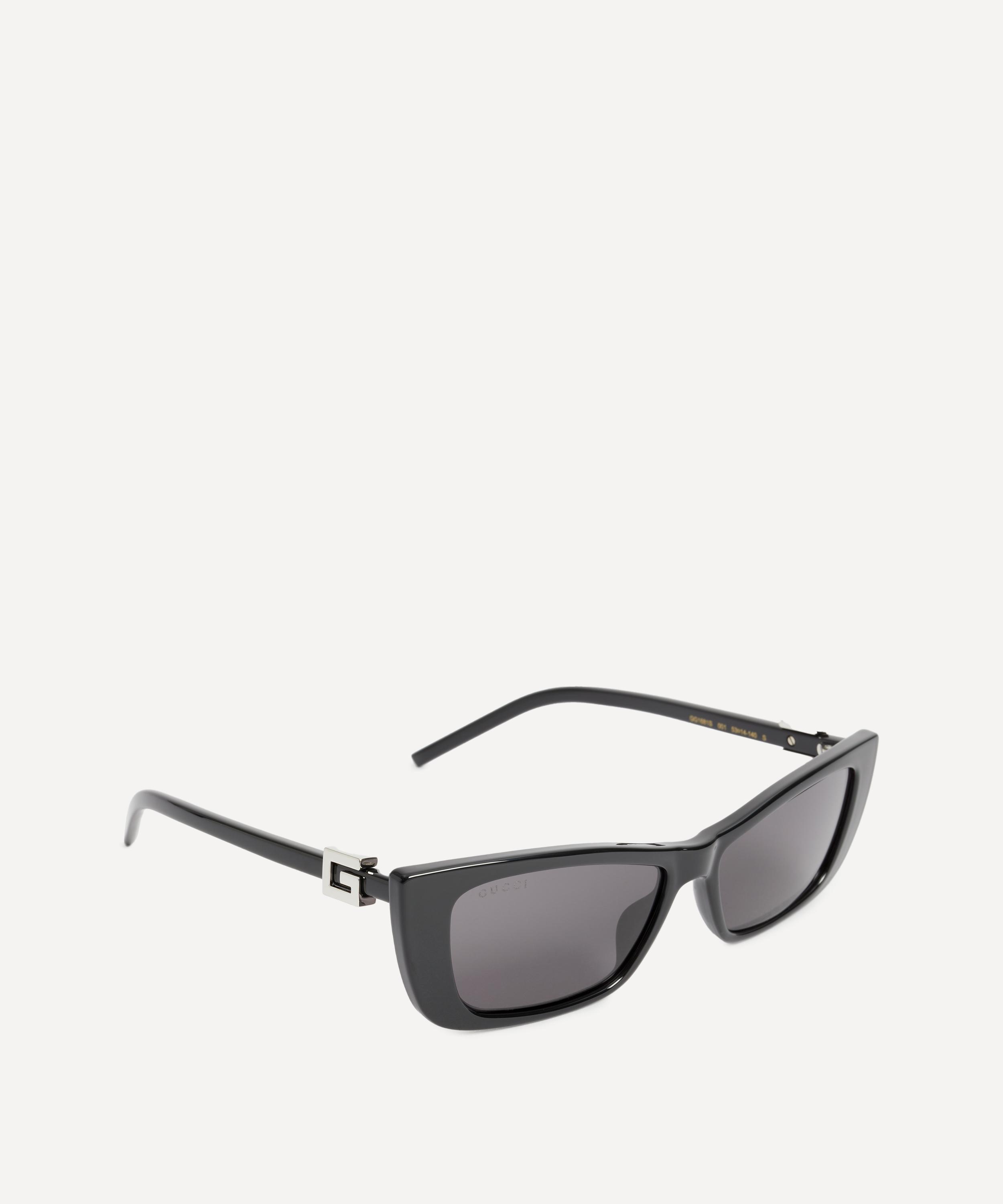 Gucci - Cat-Eye Black G Logo Sunglasses image number 1