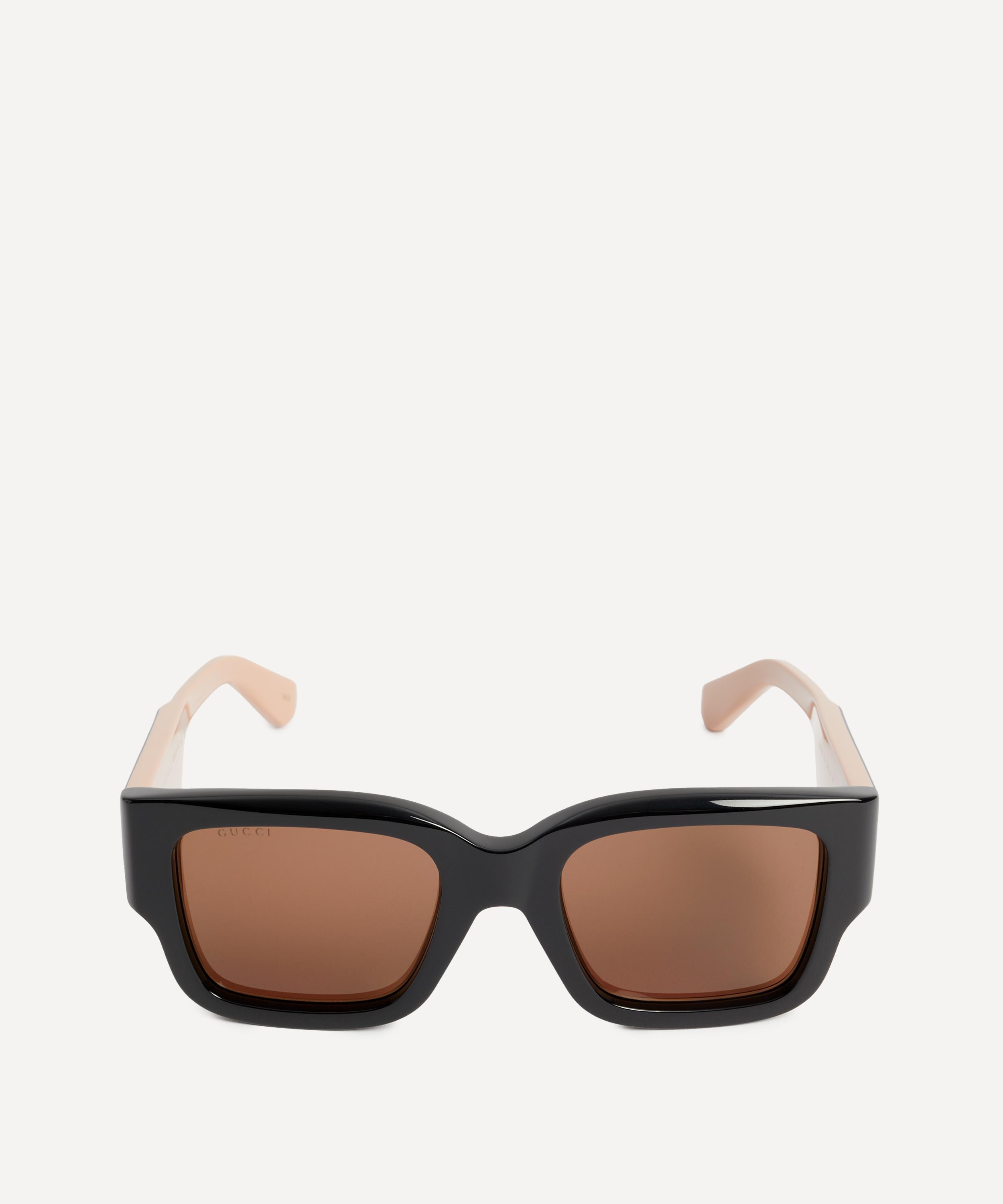 Gucci - Square Two-Tone Sunglasses image number 0