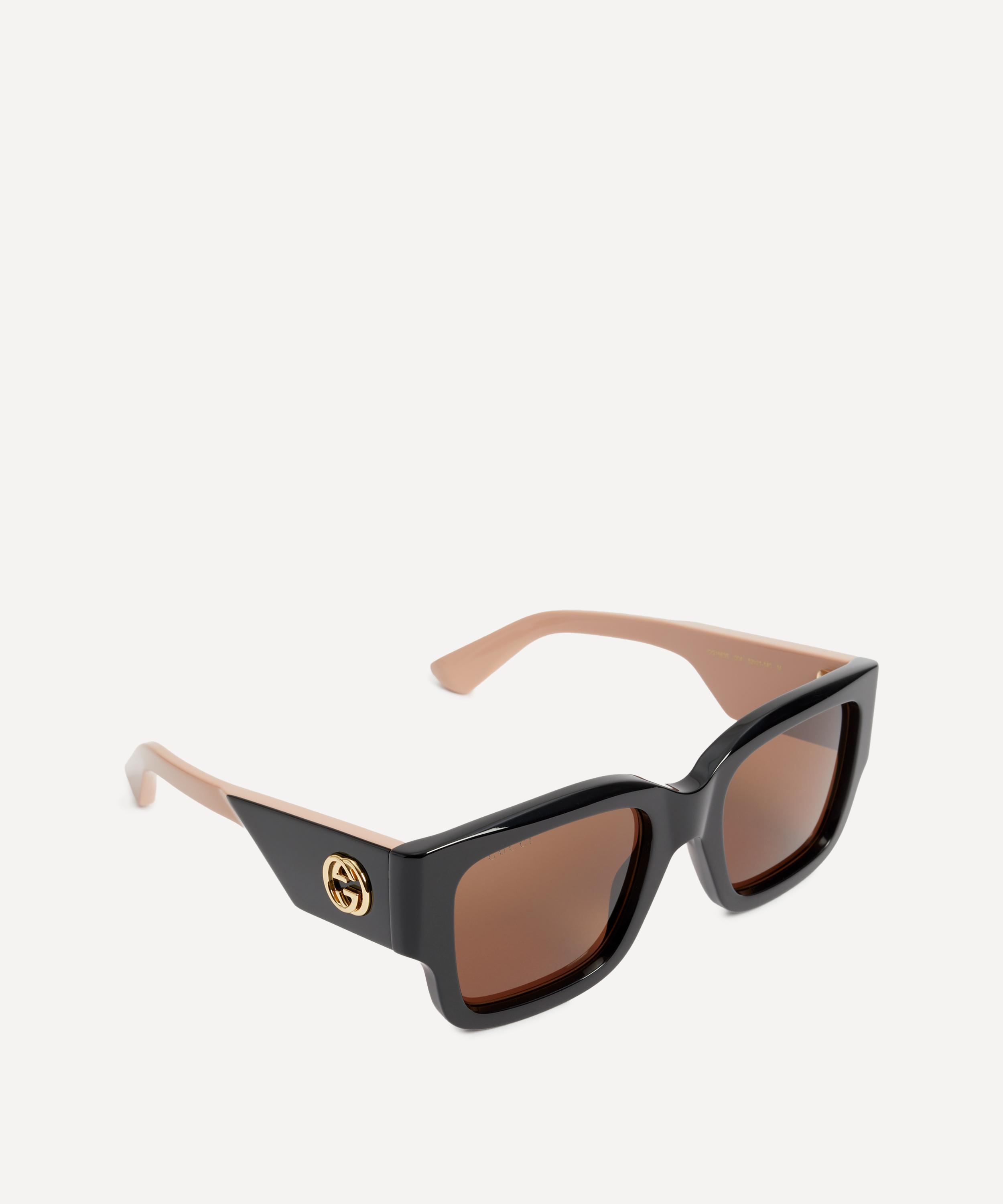 Gucci - Square Two-Tone Sunglasses image number 1