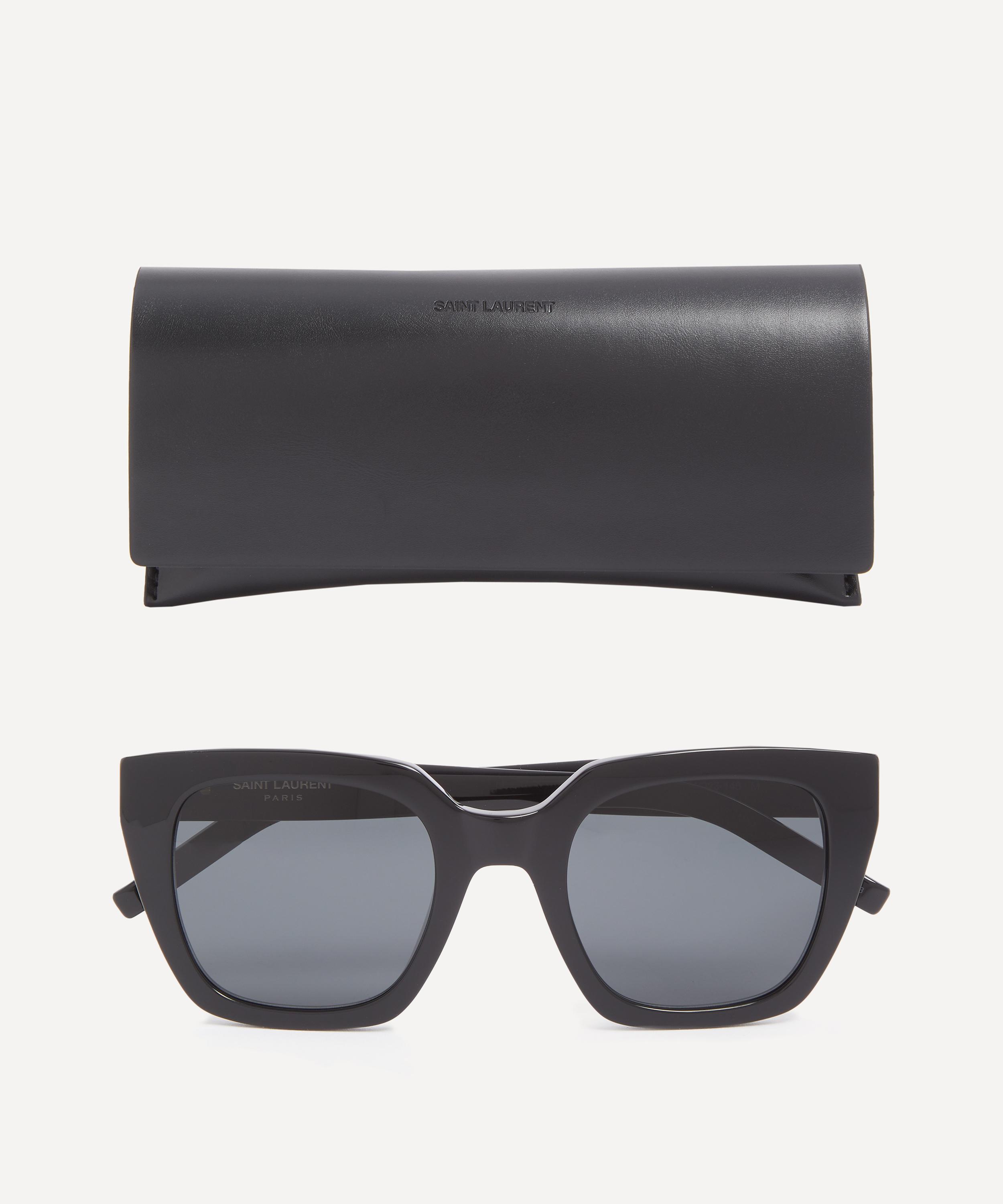 Saint Laurent - Square Acetate Sunglasses image number 3